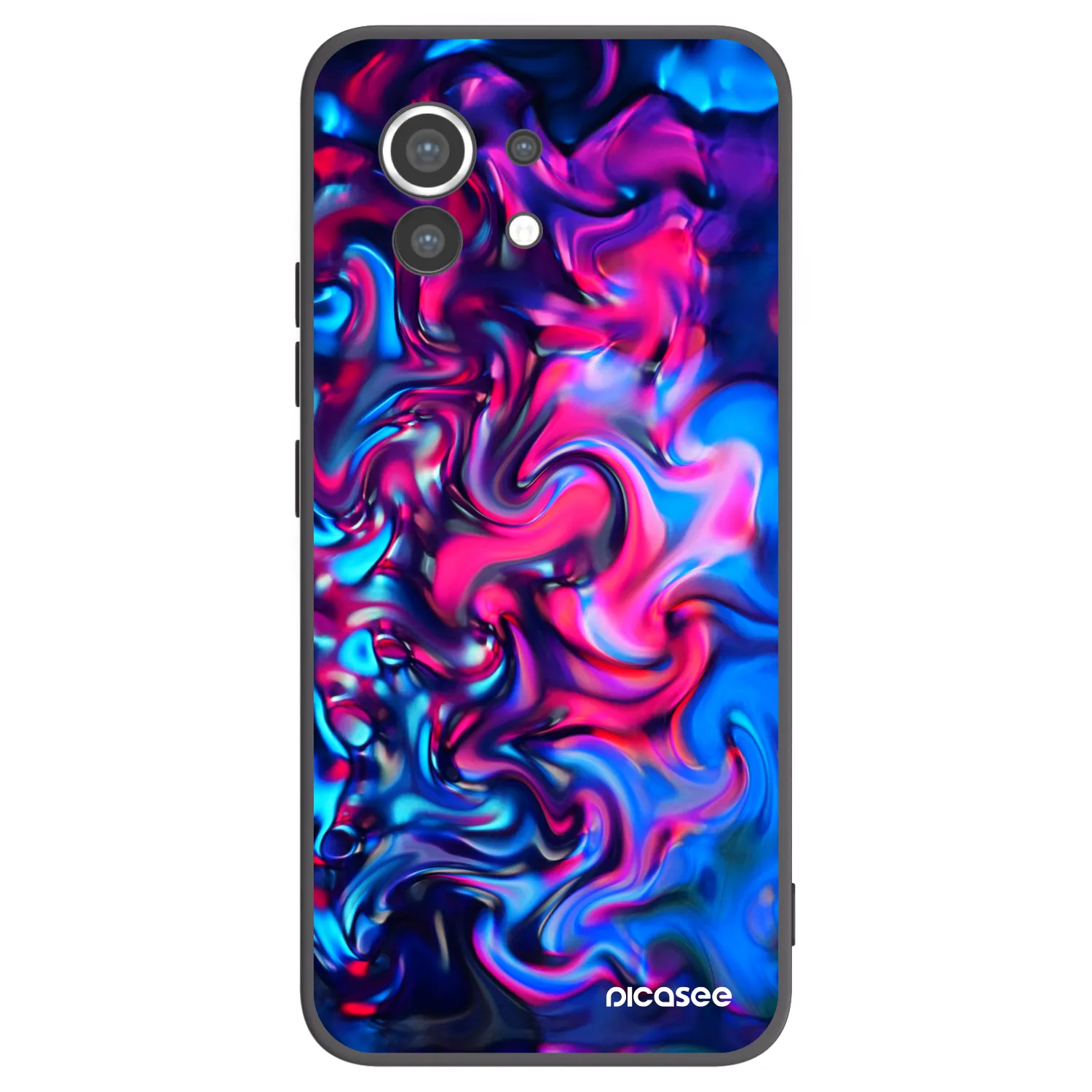 Picasee silikonový černý obal pro Xiaomi Mi 11 - Redlight
