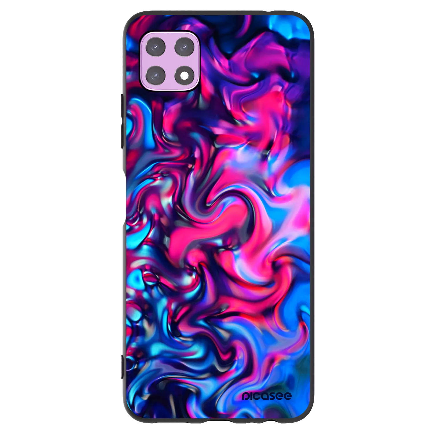 Picasee silikonový černý obal pro Samsung Galaxy A22 A226B 5G - Redlight