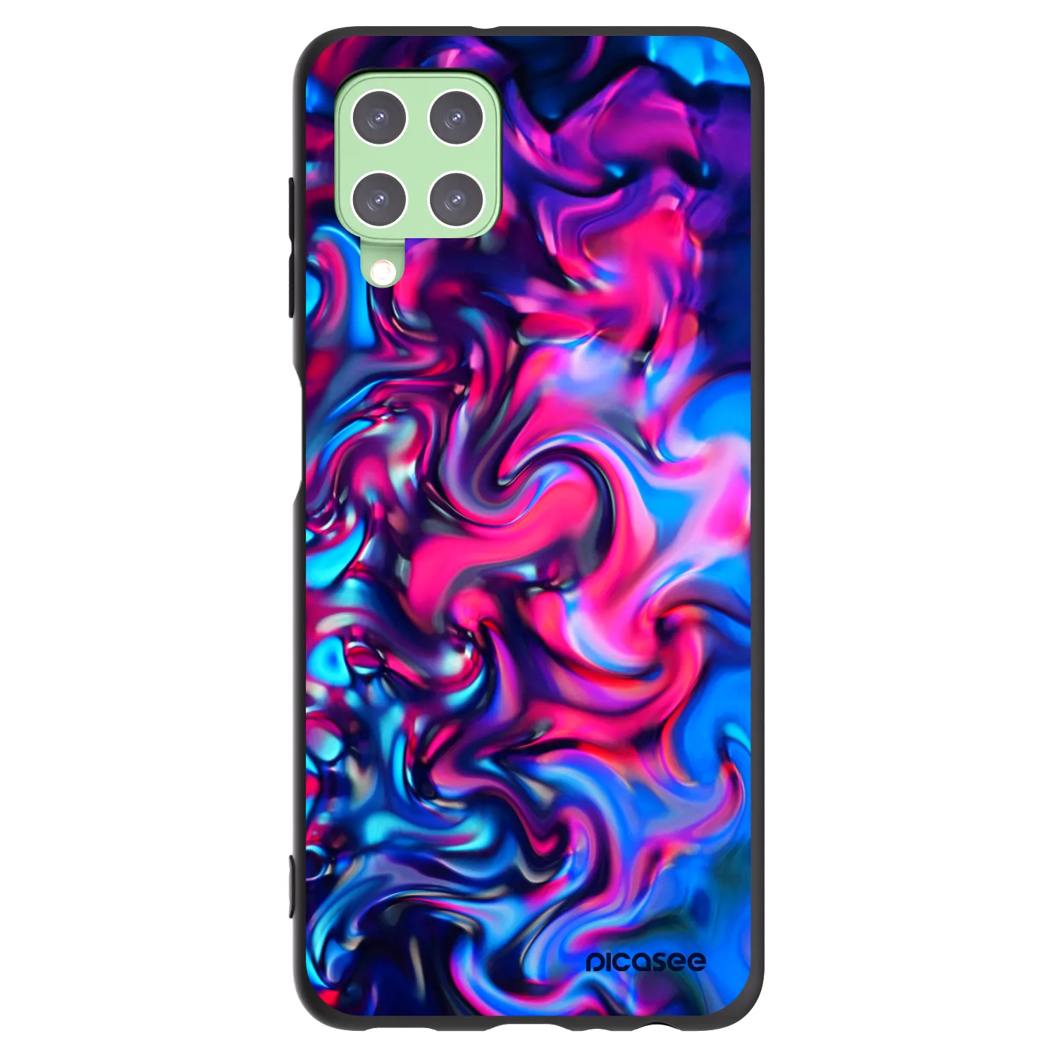 Picasee silikonový černý obal pro Samsung Galaxy A22 A225F 4G - Redlight
