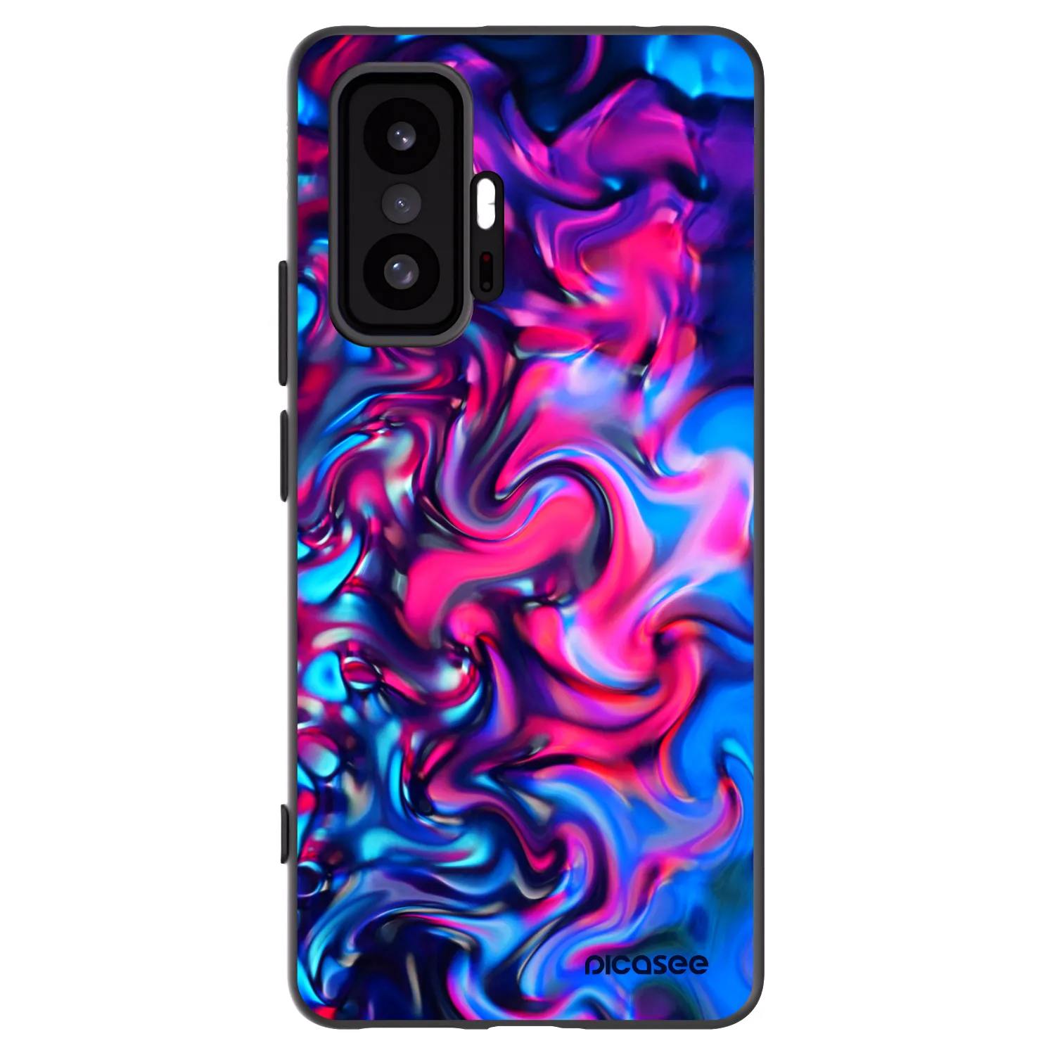 Picasee silikonový černý obal pro Xiaomi 11T Pro - Redlight