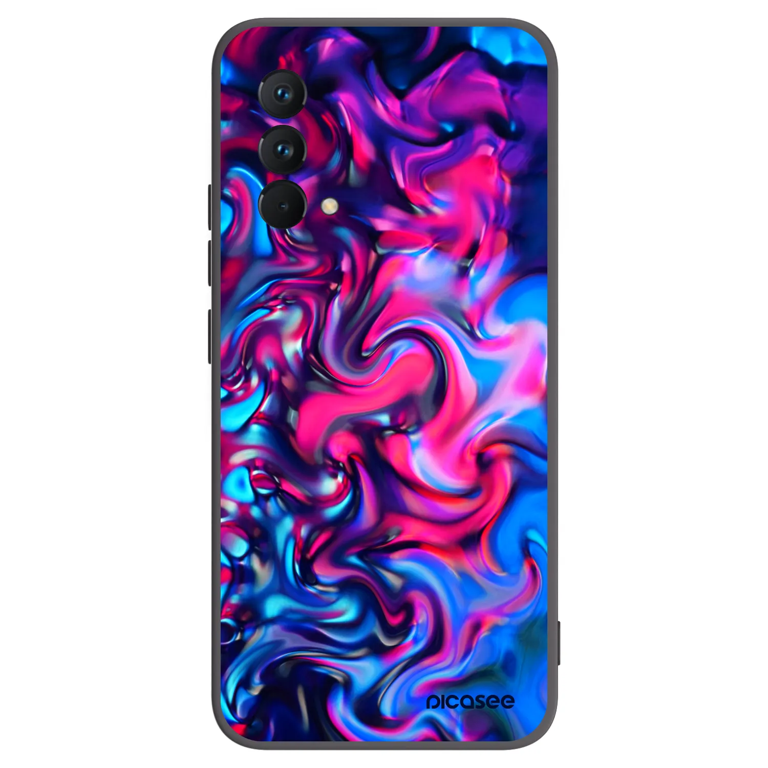 Picasee silikonový černý obal pro Realme GT Master Edition 5G - Redlight