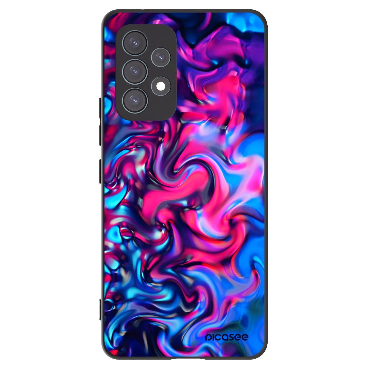 Picasee silikonový černý obal pro Samsung Galaxy A53 5G A536 - Redlight