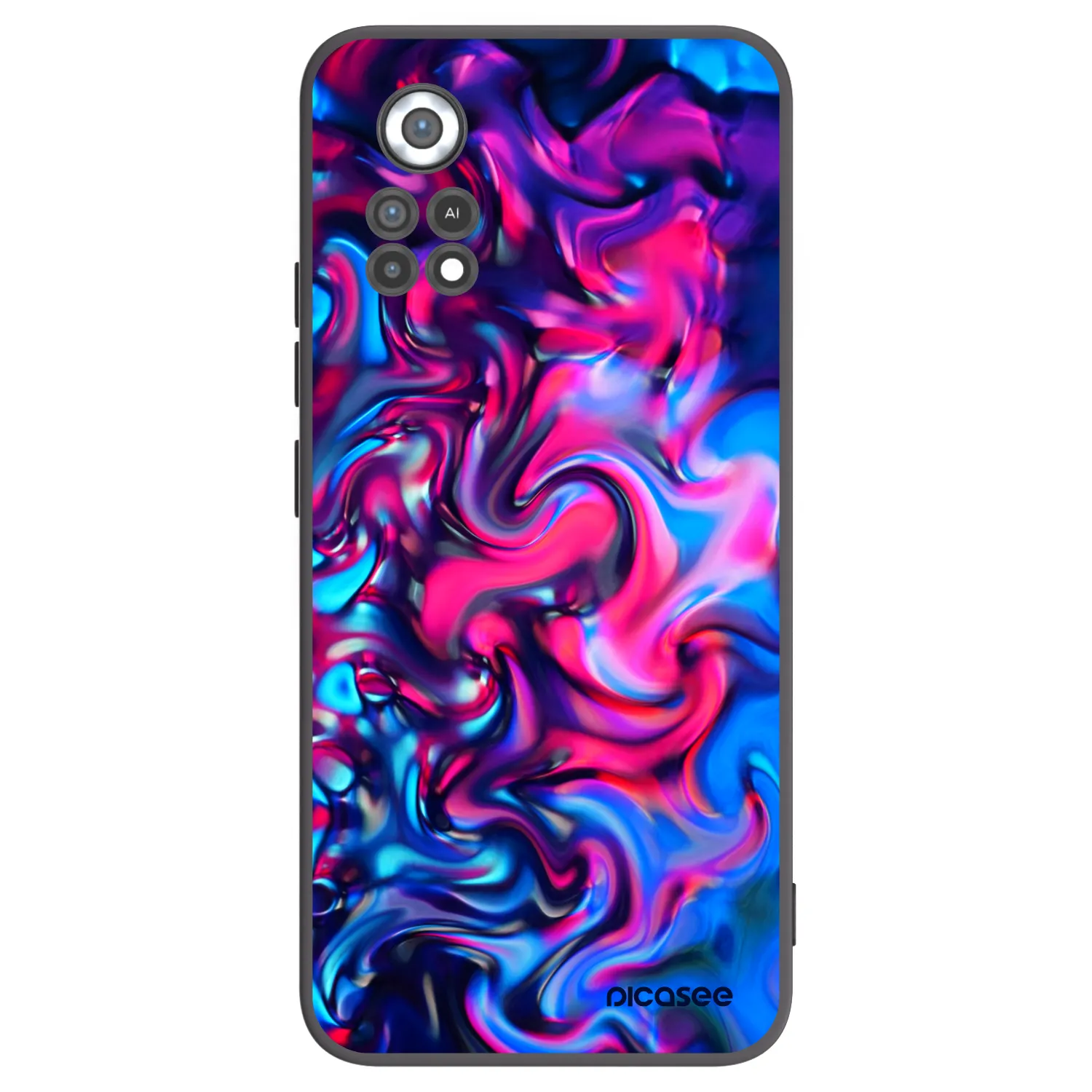 Picasee silikonový černý obal pro Xiaomi Poco X4 Pro 5G - Redlight