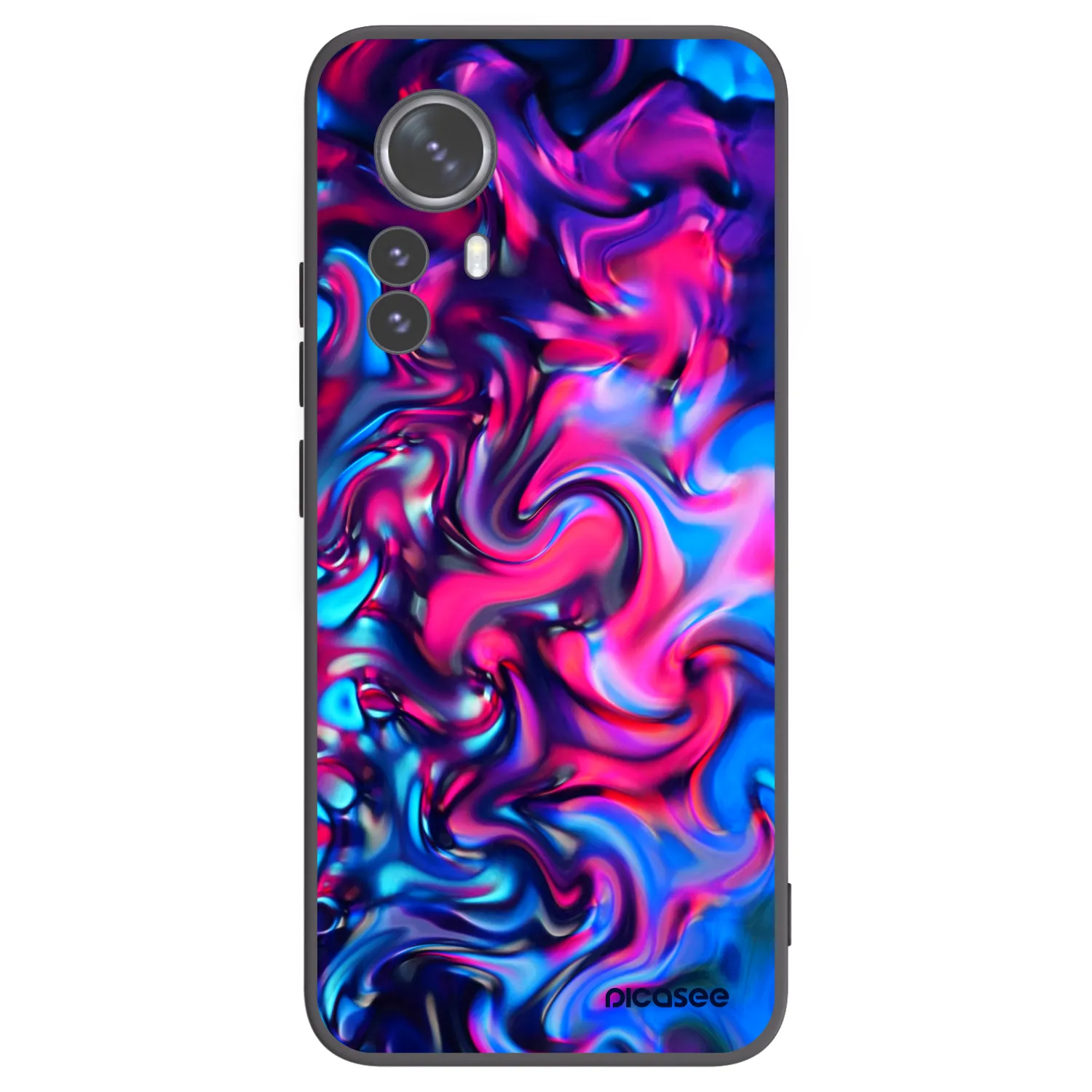 Picasee silikonový černý obal pro Xiaomi 12 Pro - Redlight
