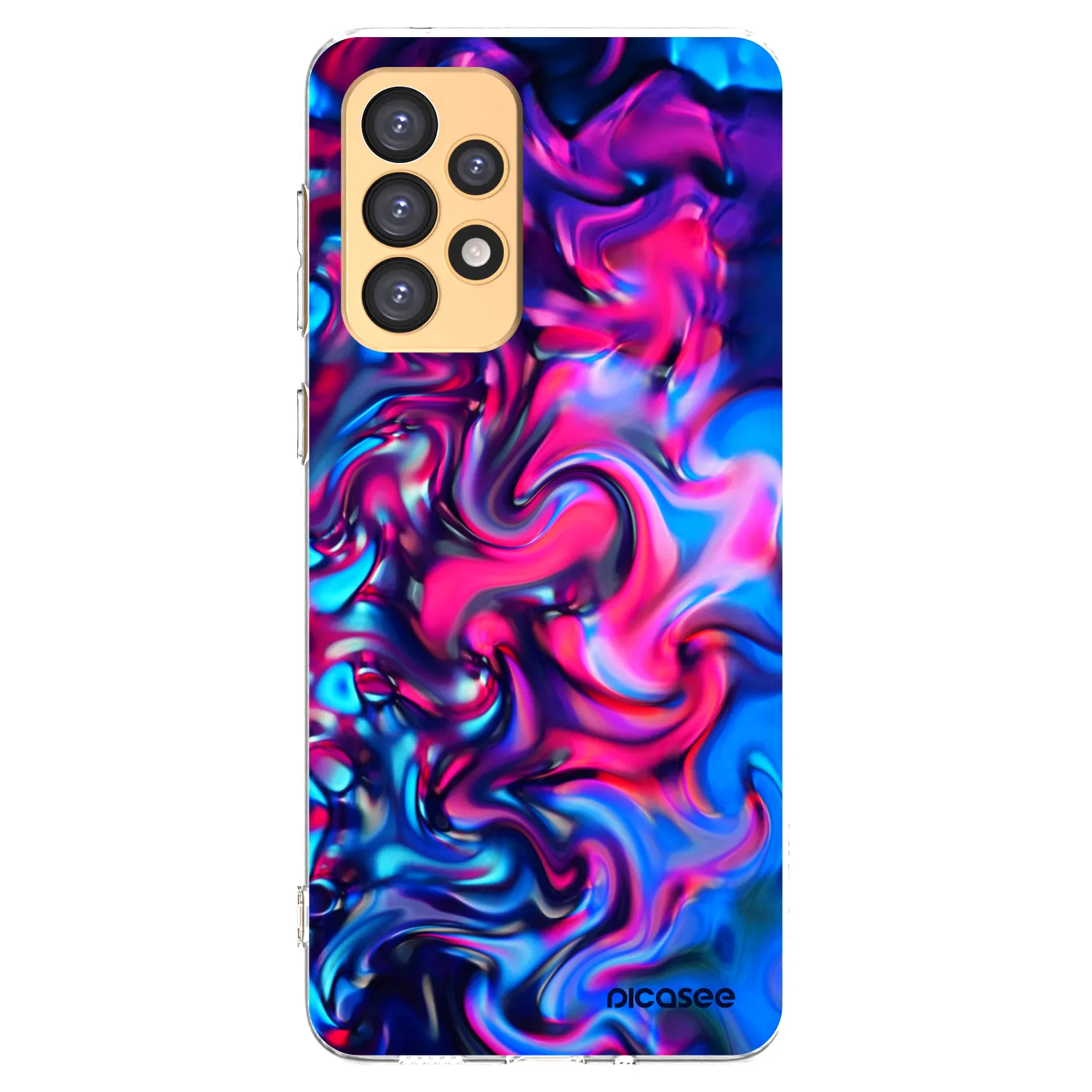 Picasee silikonový průhledný obal pro Samsung Galaxy A33 5G A336 - Redlight