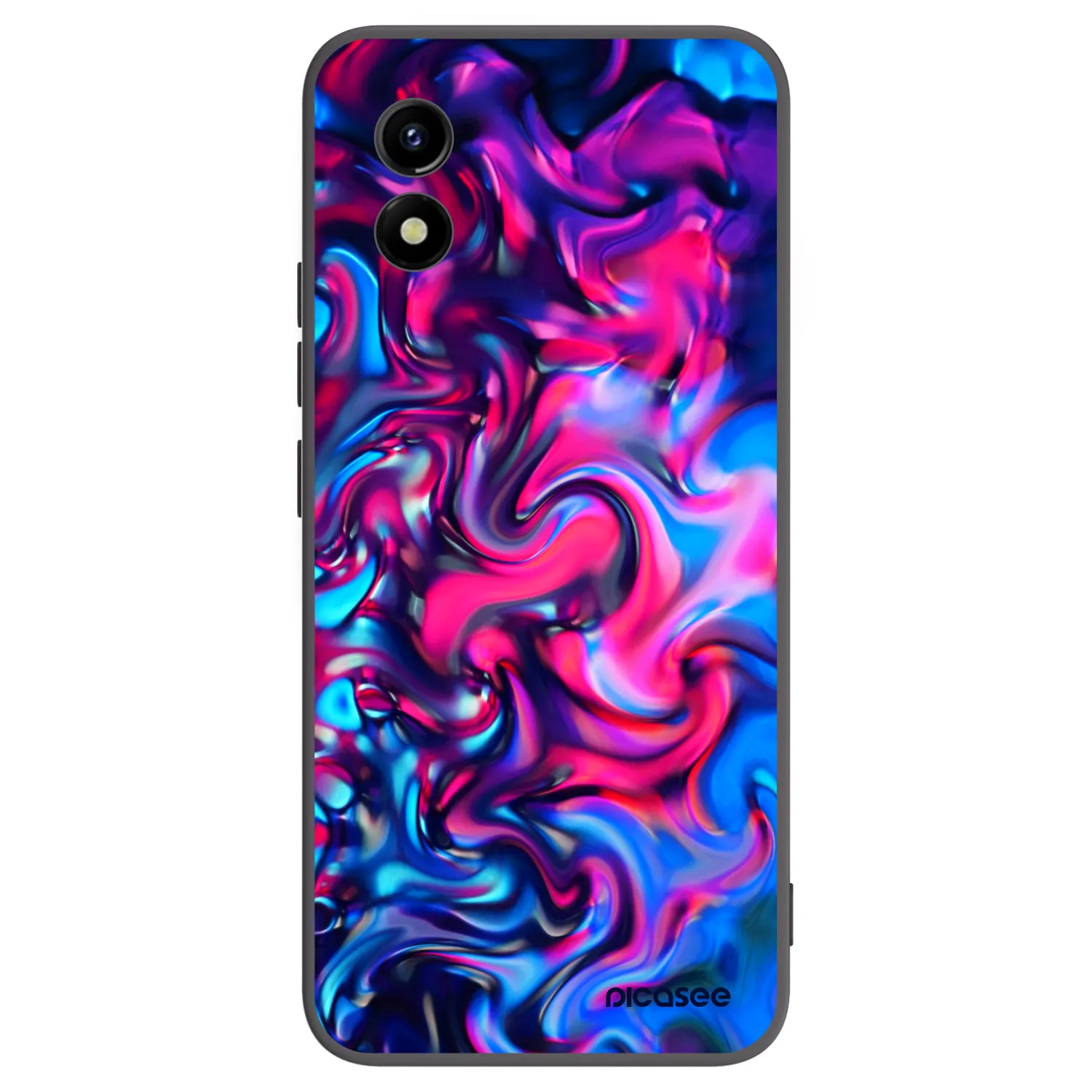 Picasee silikonový černý obal pro Vivo Y01 - Redlight