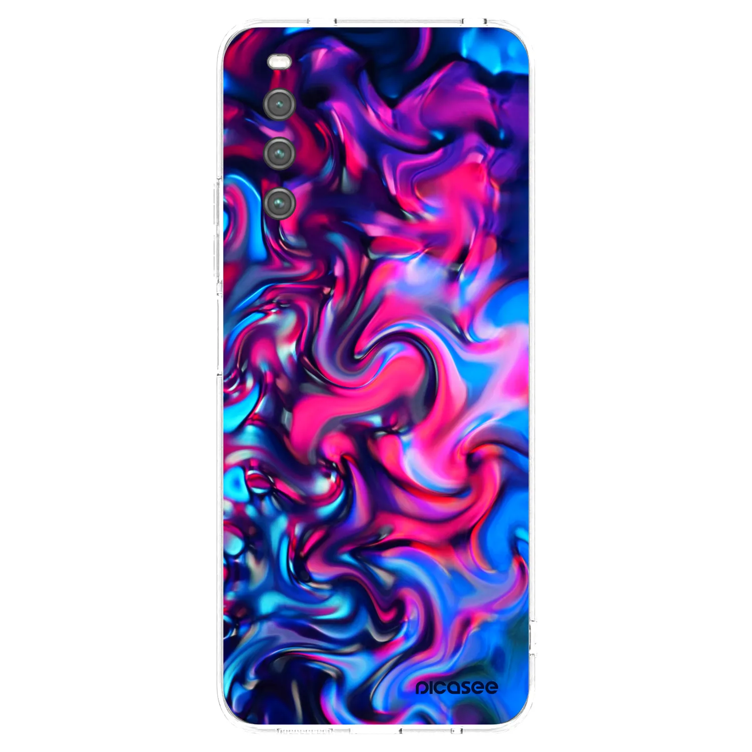 Picasee silikonový průhledný obal pro Sony Xperia 10 IV 5G - Redlight