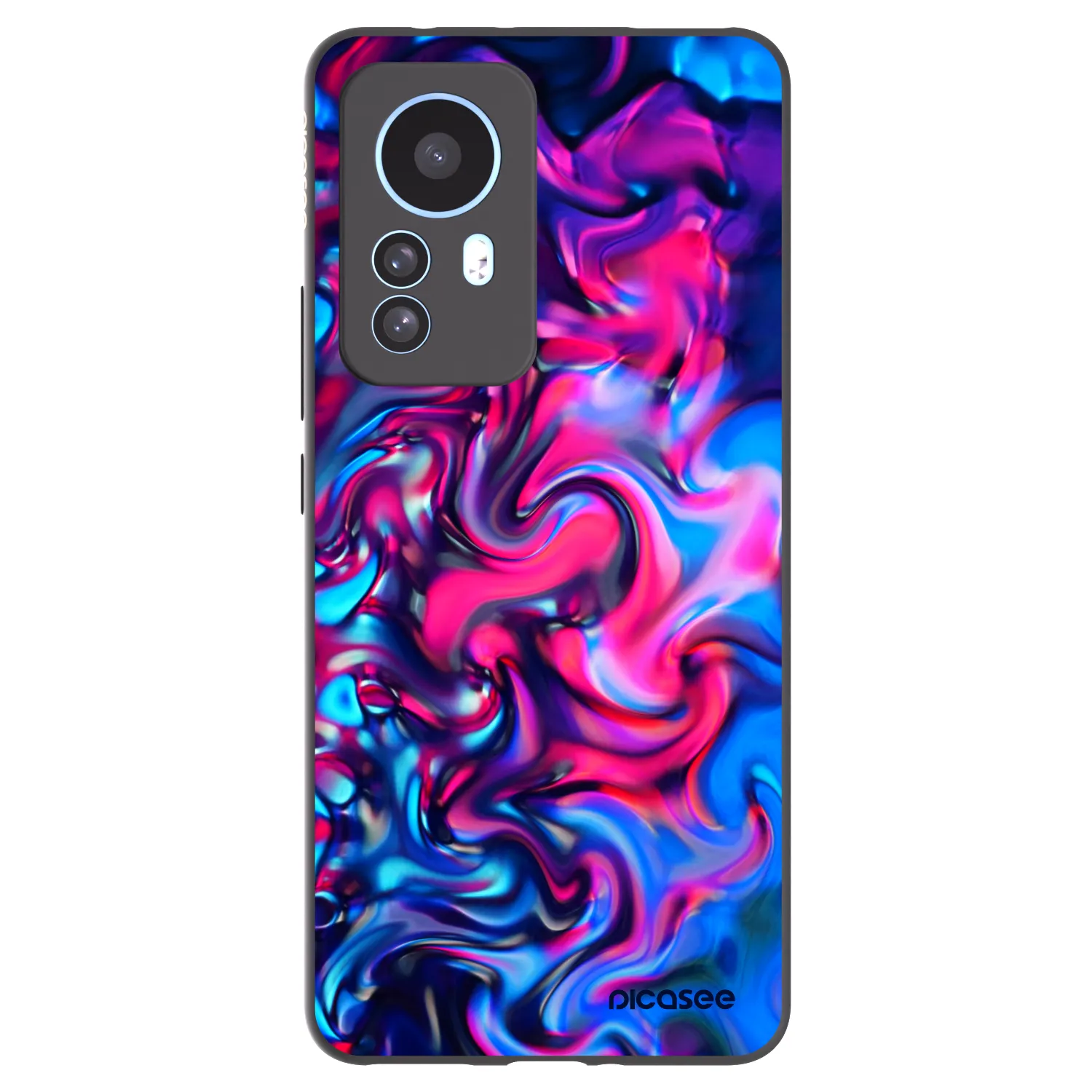 Picasee silikonový černý obal pro Xiaomi 12T - Redlight