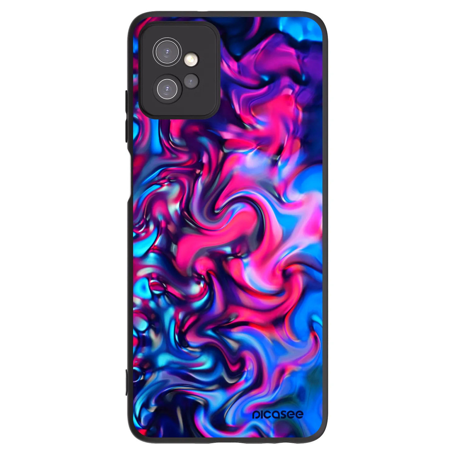 Picasee silikonový černý obal pro Motorola Moto G32 - Redlight