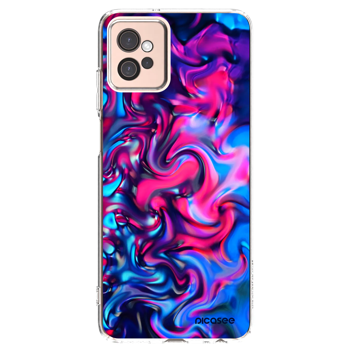 Picasee silikonový průhledný obal pro Motorola Moto G32 - Redlight