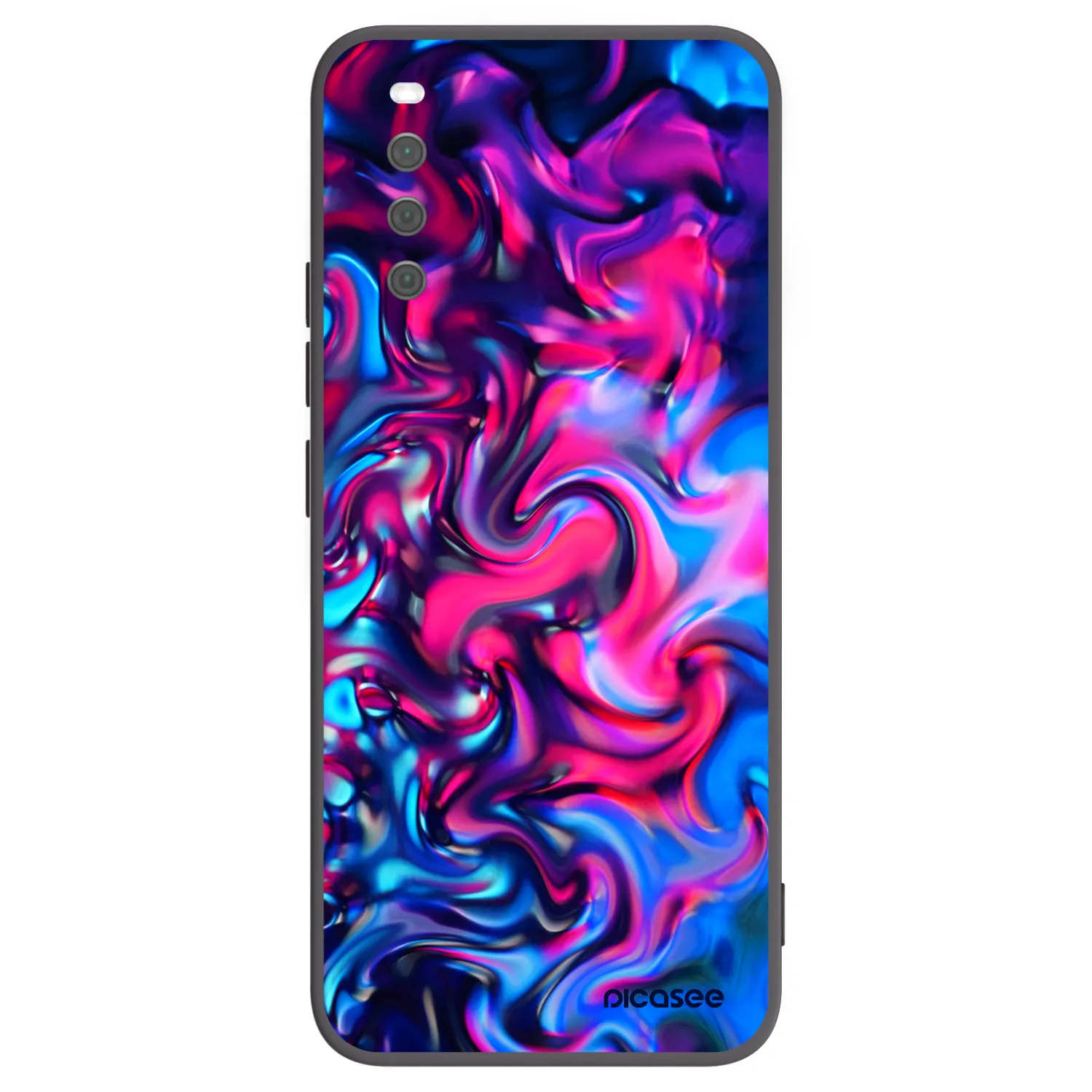Picasee silikonový černý obal pro Sony Xperia 10 III - Redlight