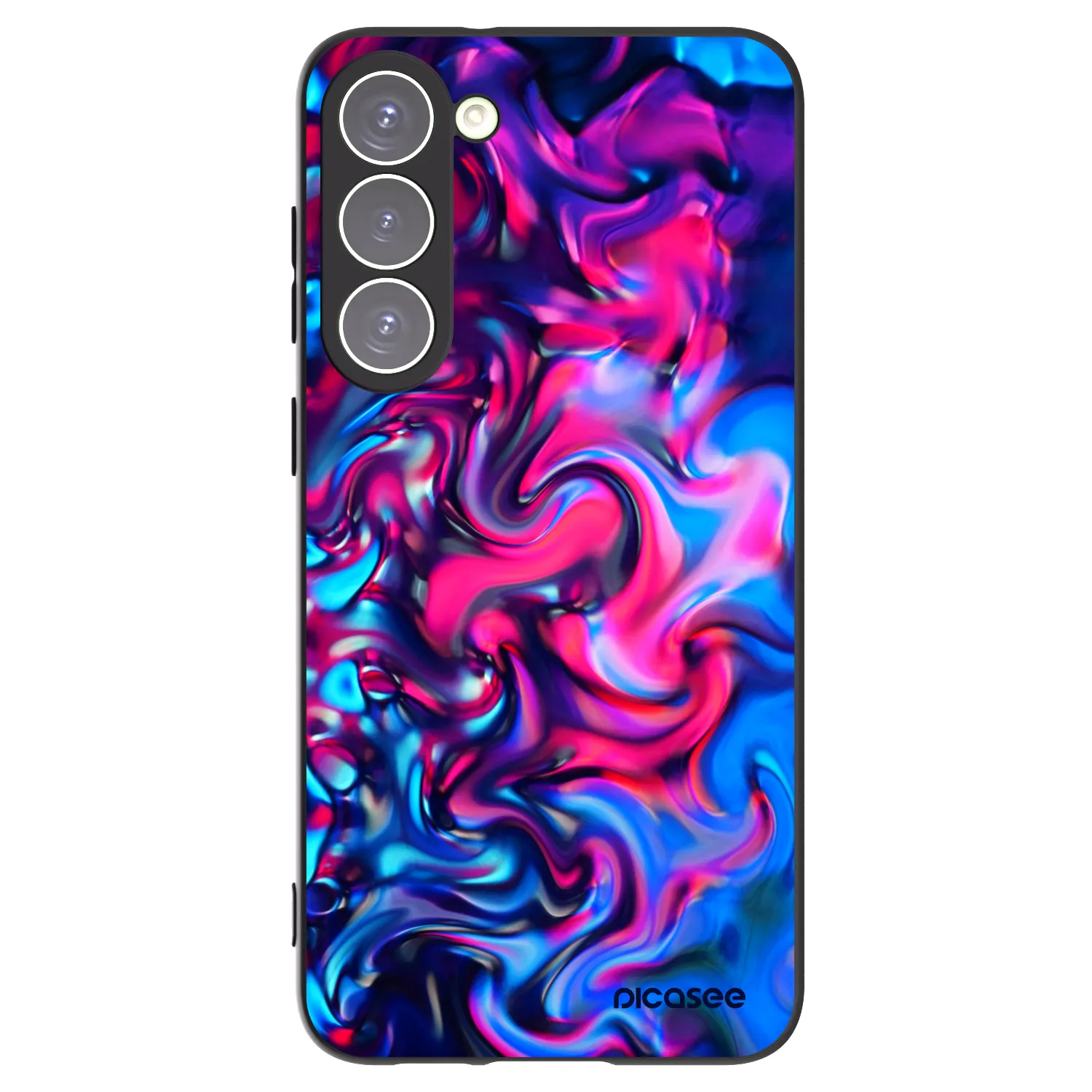 Picasee silikonový černý obal pro Samsung Galaxy S23+ 5G - Redlight