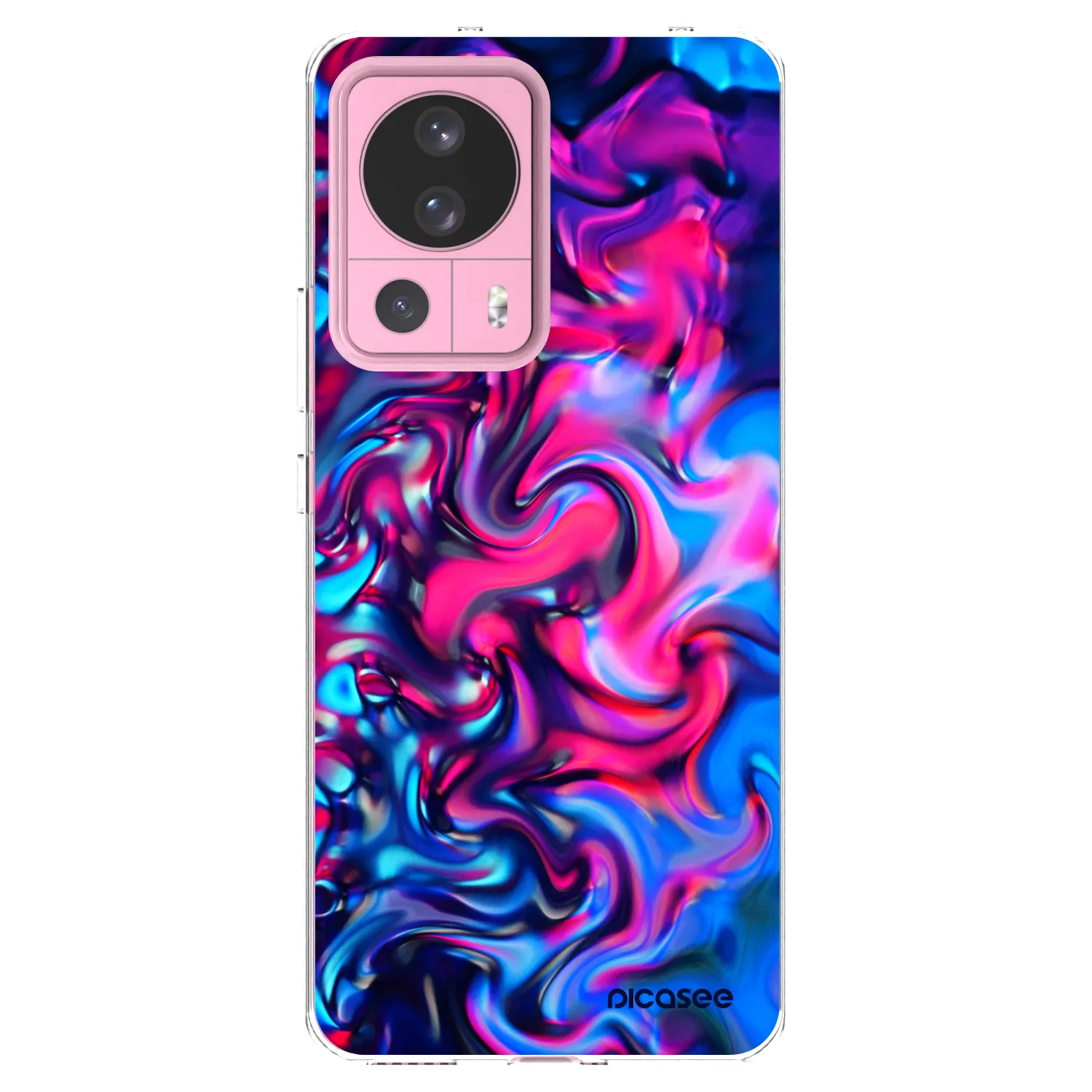 Picasee silikonový průhledný obal pro Xiaomi 13 Lite - Redlight