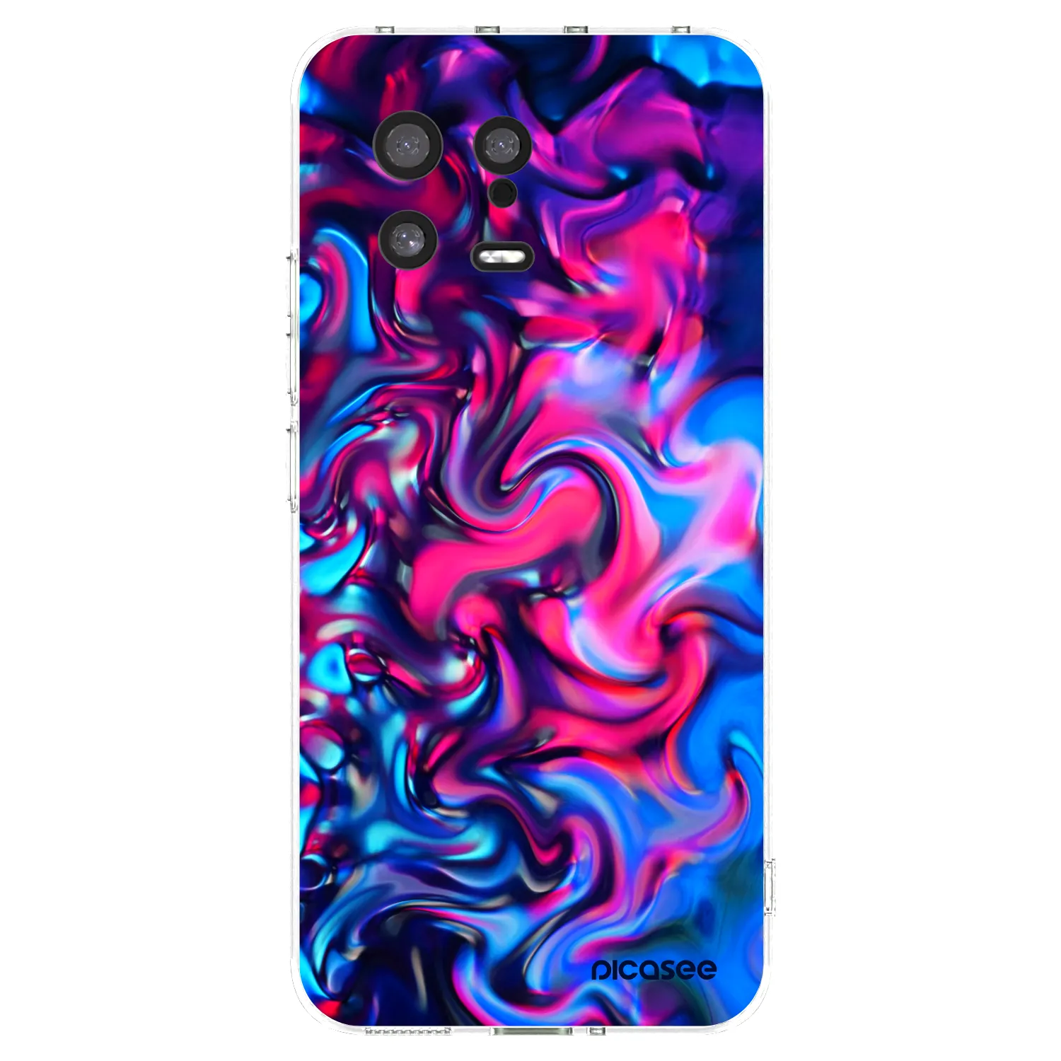 Picasee silikonový průhledný obal pro Xiaomi 13 - Redlight