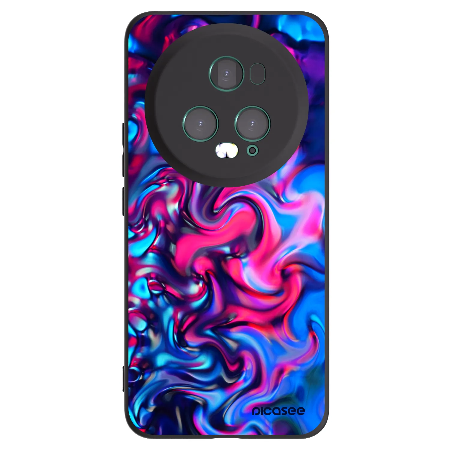 Picasee silikonový černý obal pro Honor Magic5 Pro - Redlight