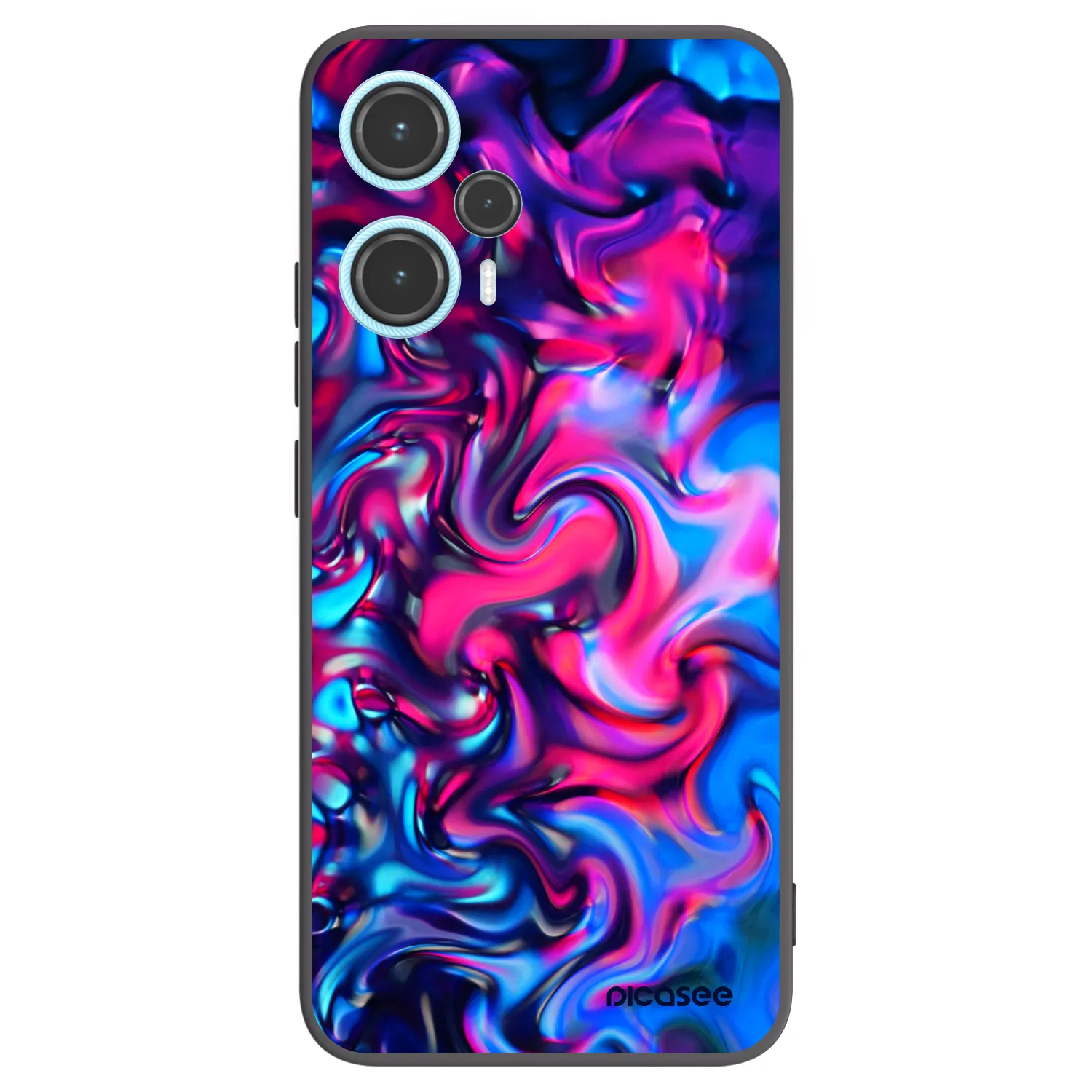 Picasee silikonový černý obal pro Xiaomi Poco F5 - Redlight