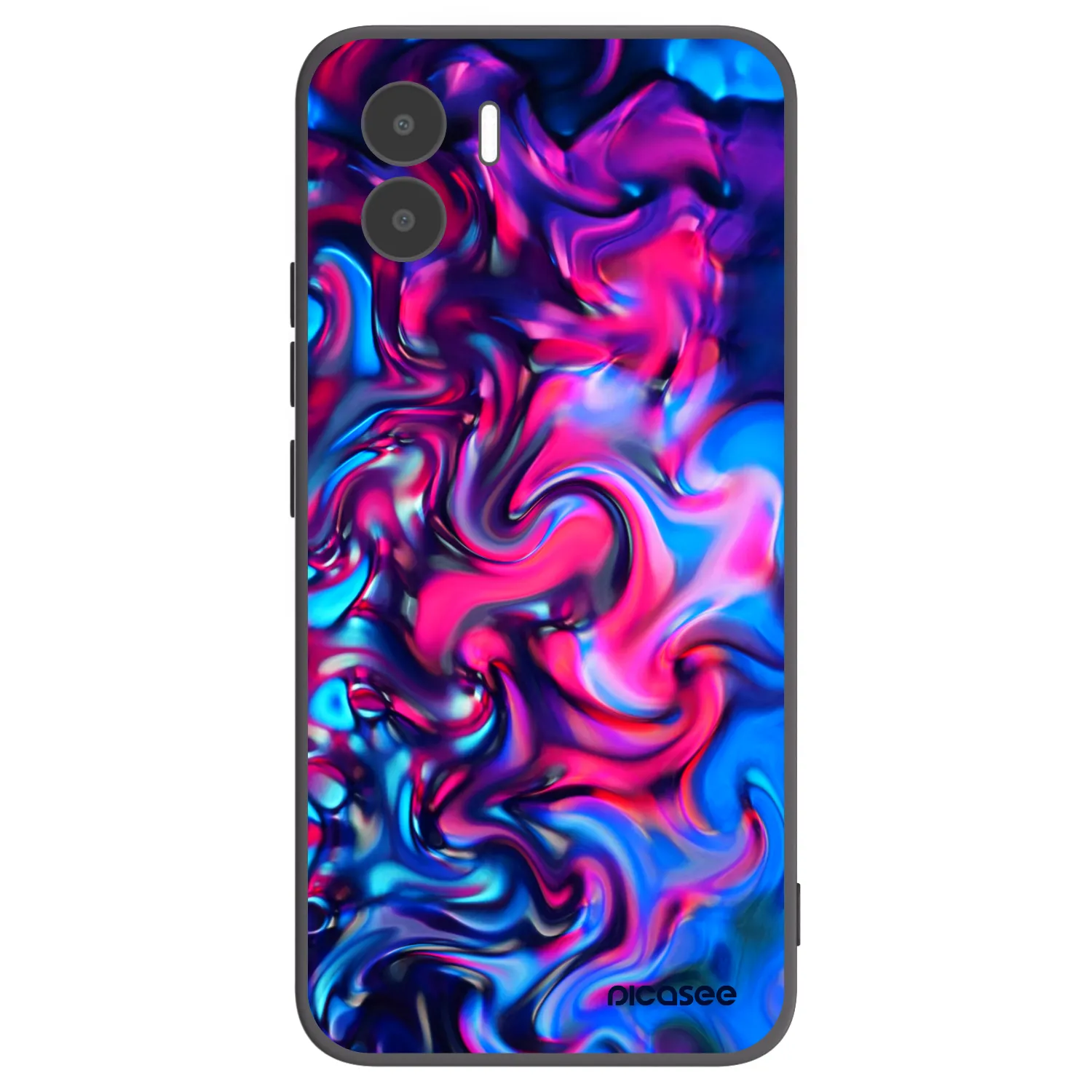 Picasee silikonový černý obal pro Xiaomi Redmi A2 - Redlight