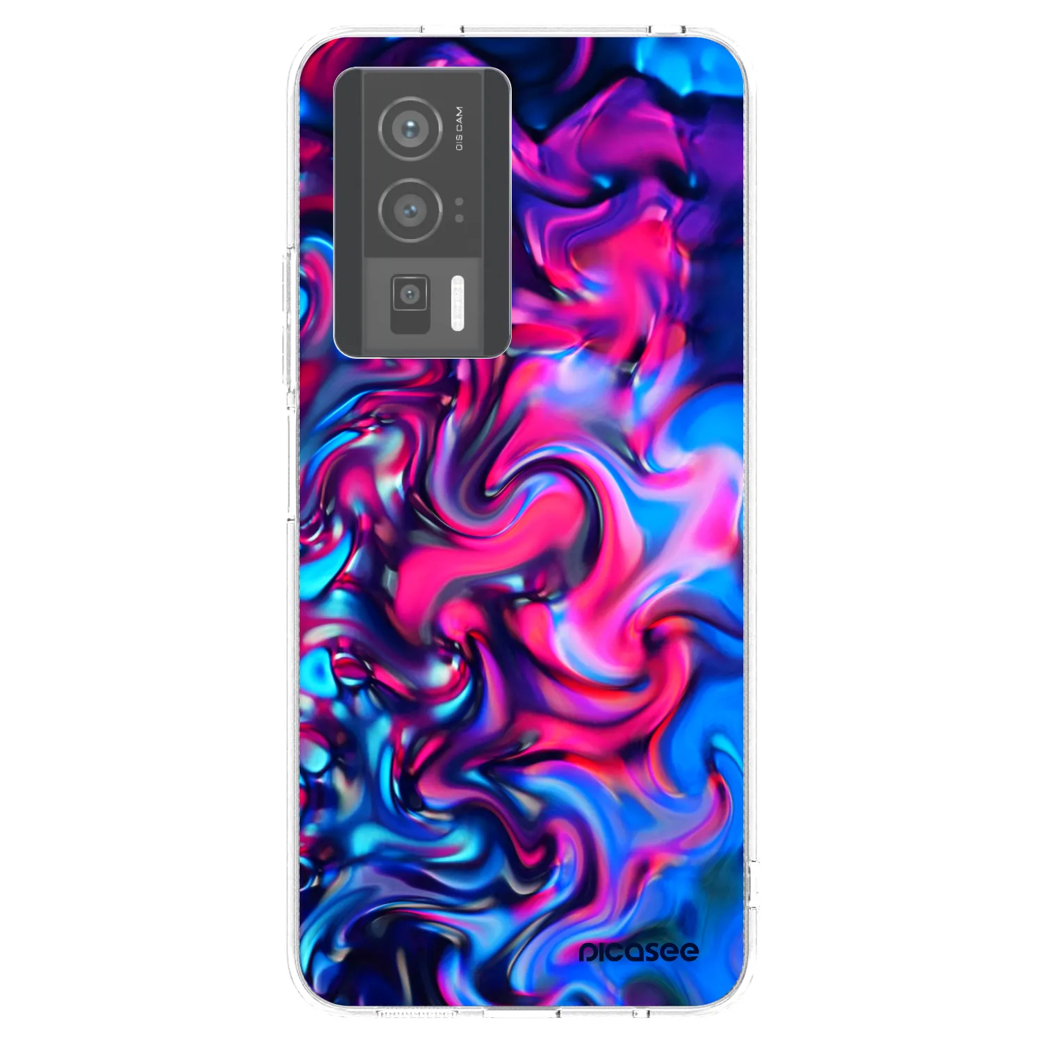 Picasee silikonový průhledný obal pro Xiaomi Poco F5 Pro 5G - Redlight
