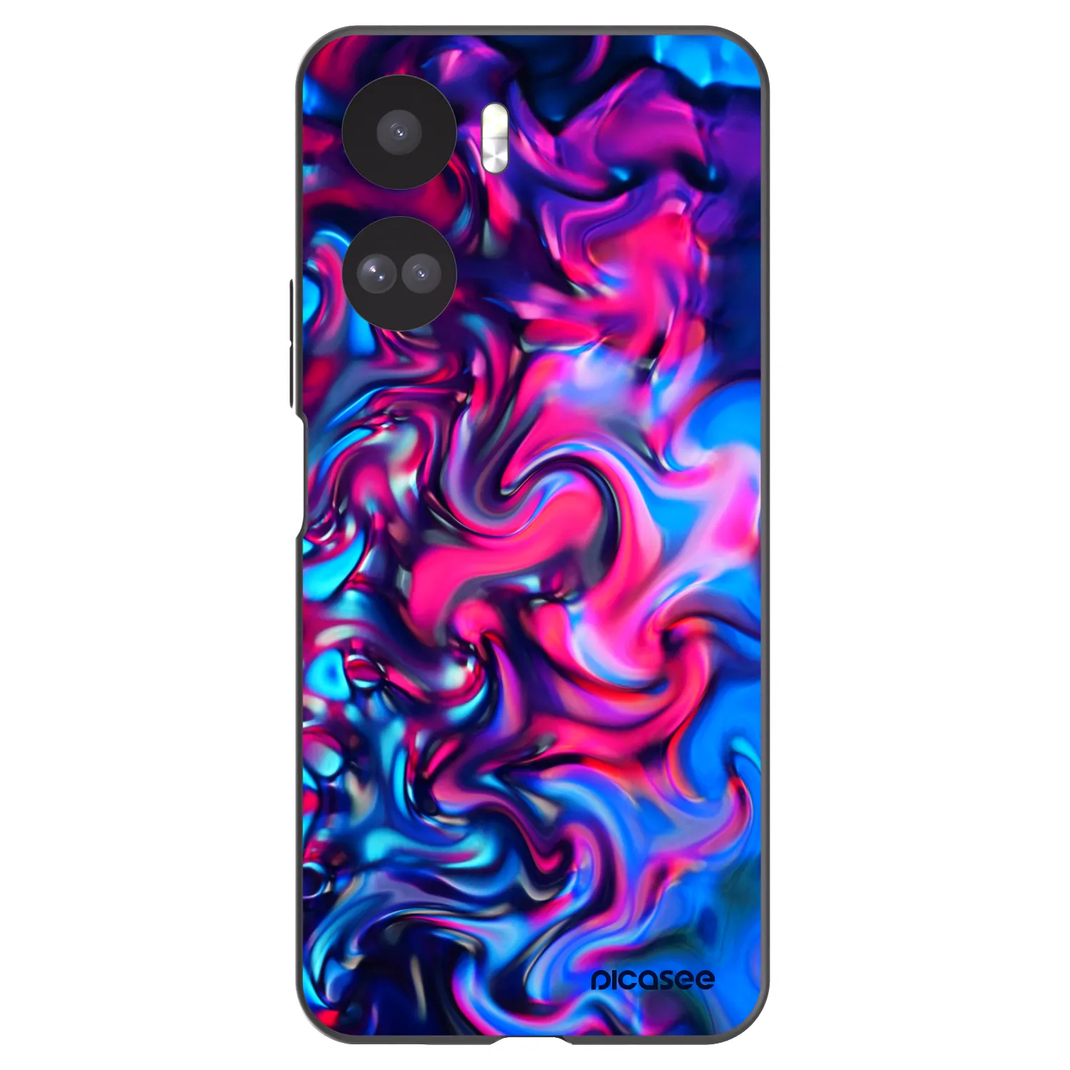 Picasee silikonový černý obal pro Honor 90 Lite 5G - Redlight