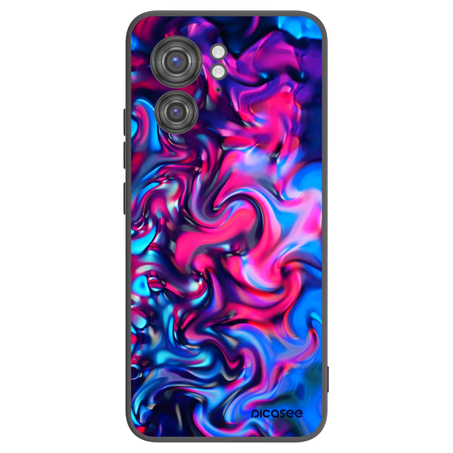 Picasee silikonový černý obal pro Motorola Edge 40 - Redlight