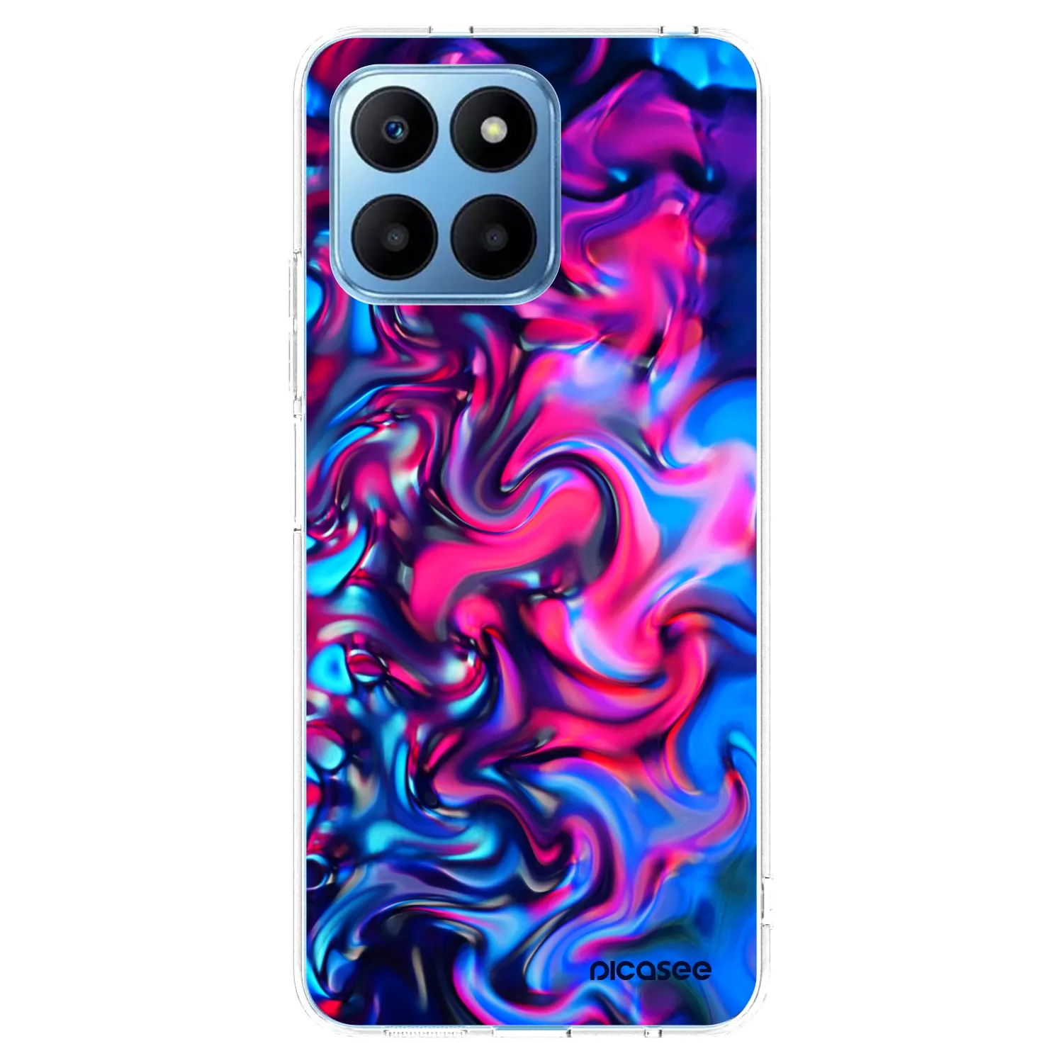 Picasee silikonový průhledný obal pro Honor 70 Lite - Redlight