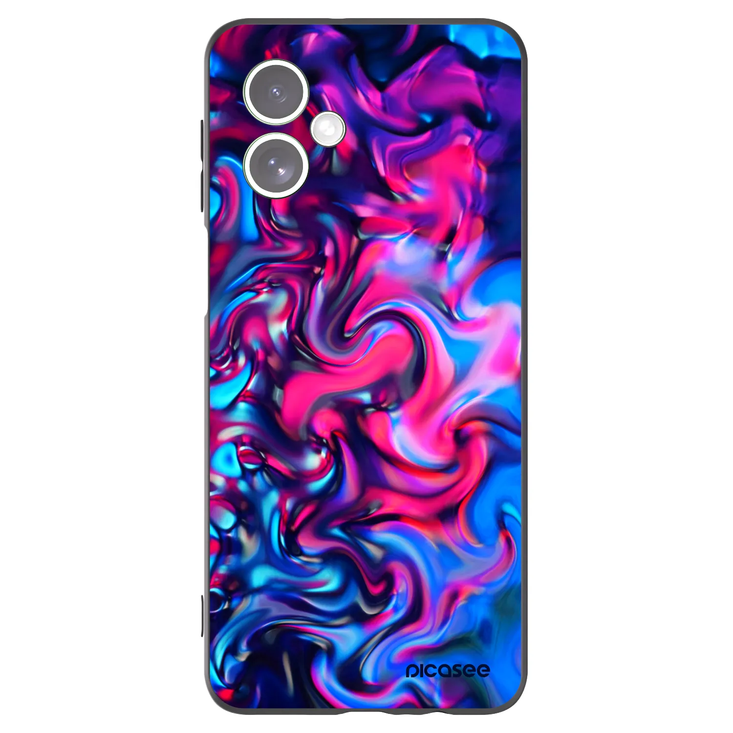 Picasee silikonový černý obal pro Motorola Moto G54 5G - Redlight