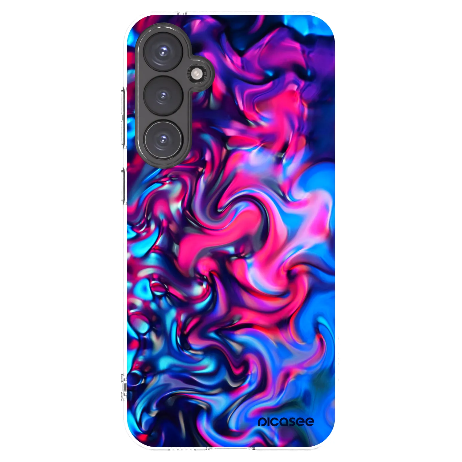 Picasee silikonový průhledný obal pro Samsung Galaxy S23 FE S711B - Redlight