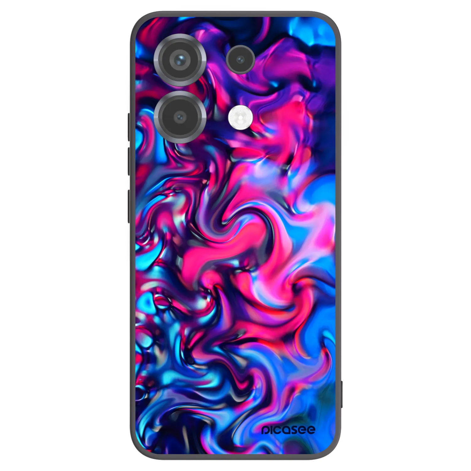 Picasee silikonový černý obal pro Xiaomi Poco X6 - Redlight