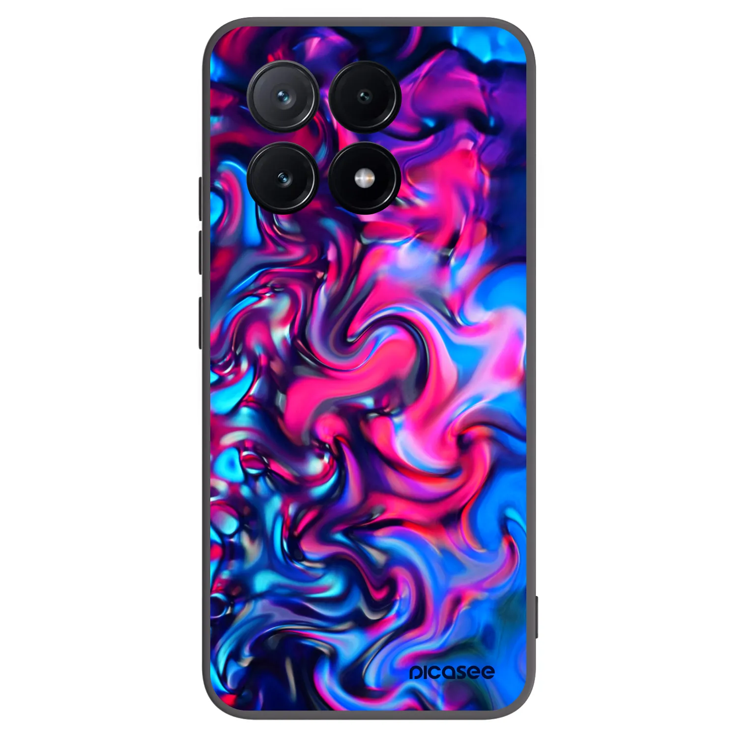 Picasee silikonový černý obal pro Xiaomi Poco X6 Pro - Redlight