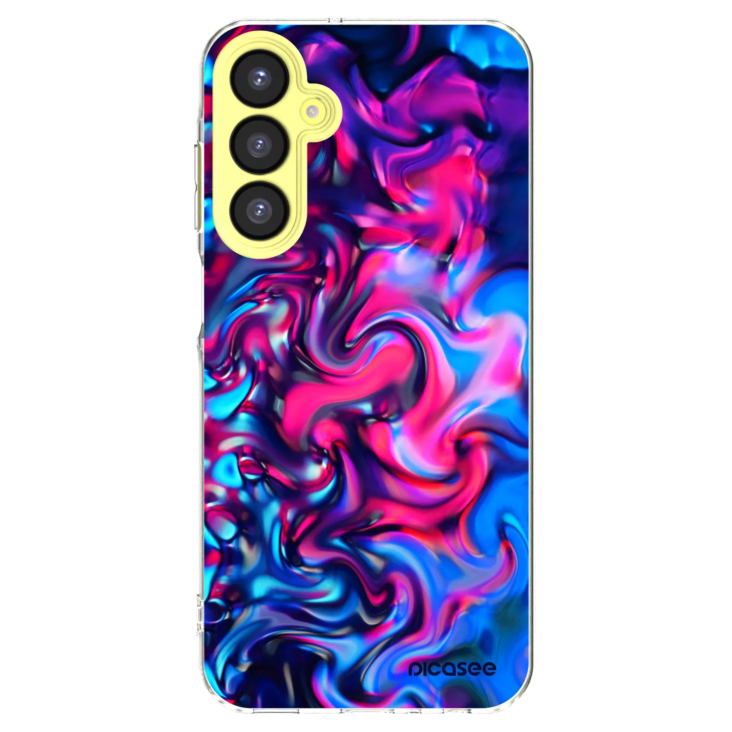 Picasee silikonový průhledný obal pro Samsung Galaxy A25 A256B 5G - Redlight