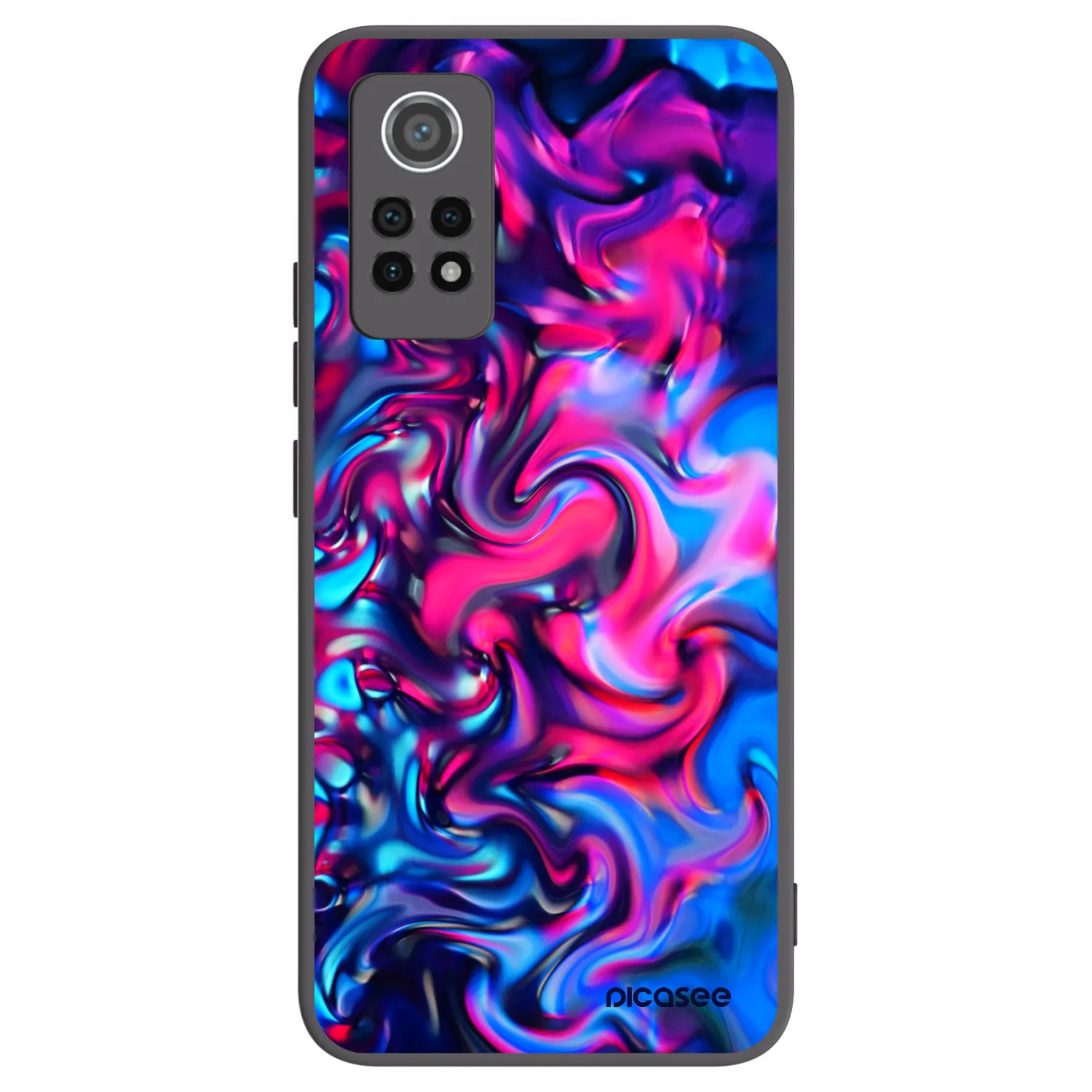 Picasee silikonový černý obal pro Xiaomi Redmi Note 12 Pro 4G - Redlight