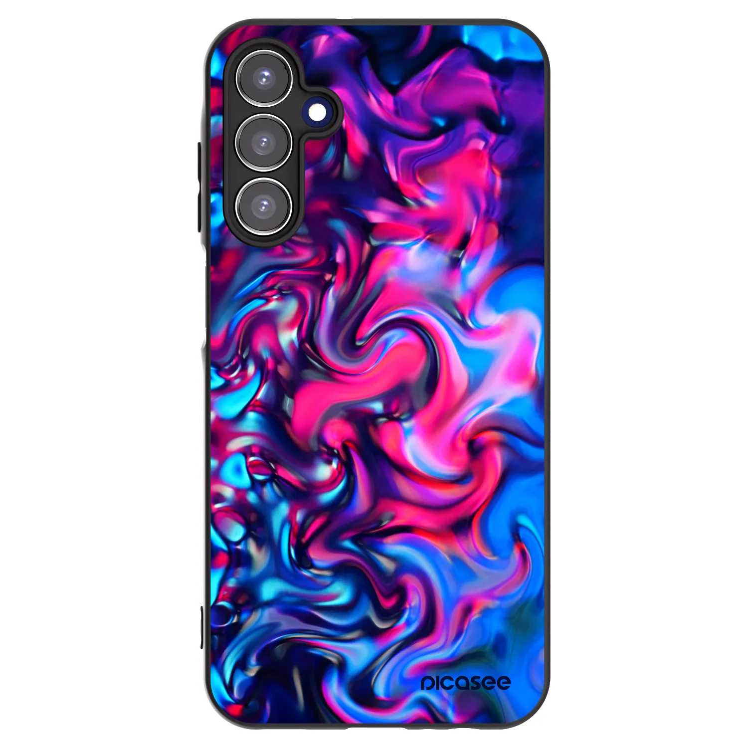 Picasee silikonový černý obal pro Samsung Galaxy A15 A155F 4G - Redlight