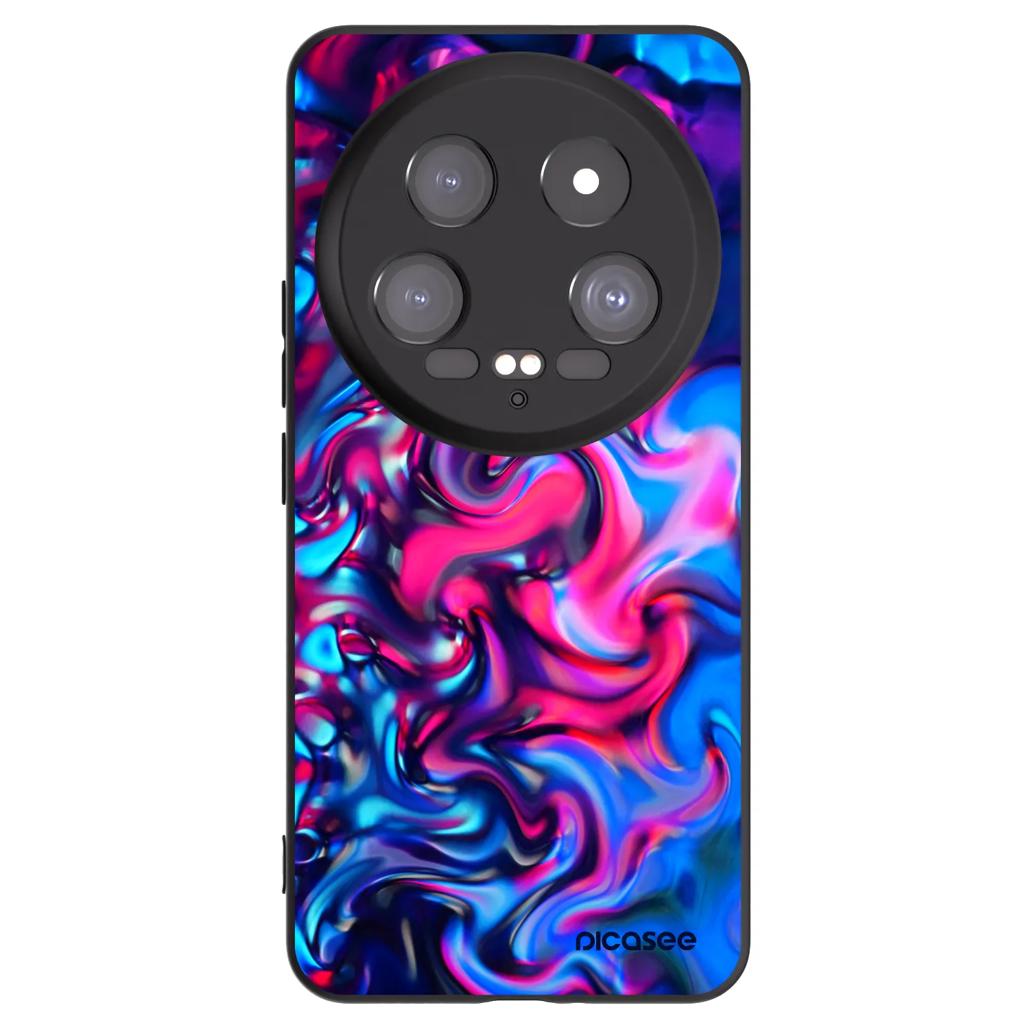 Picasee silikonový černý obal pro Xiaomi 14 Ultra - Redlight