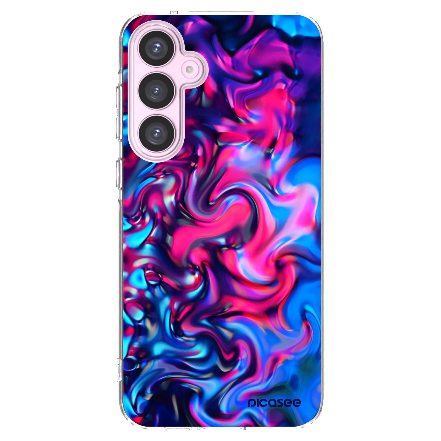 Picasee silikonový průhledný obal pro Samsung Galaxy A55 5G A556B - Redlight