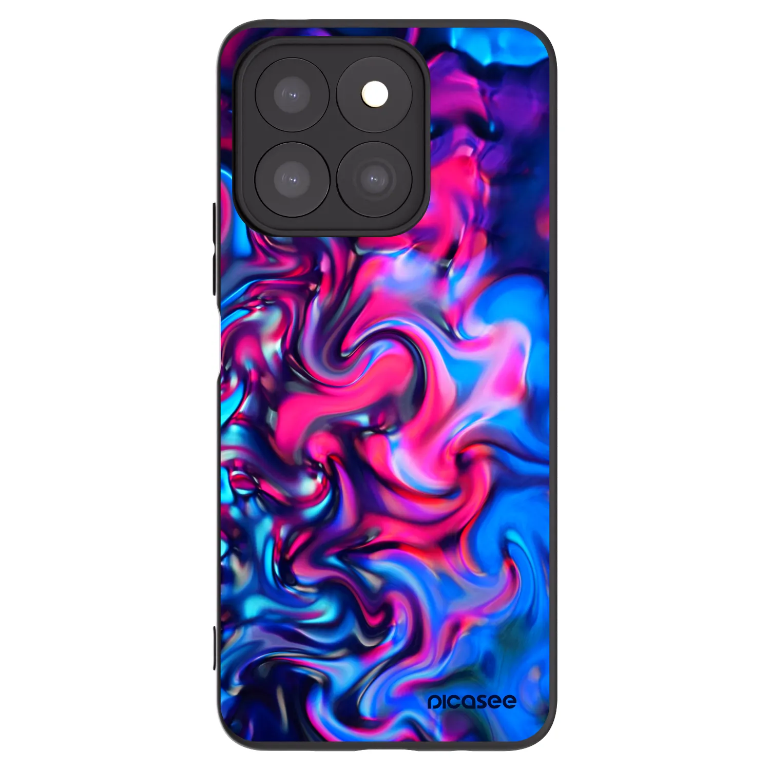 Picasee silikonový černý obal pro Honor X8b - Redlight