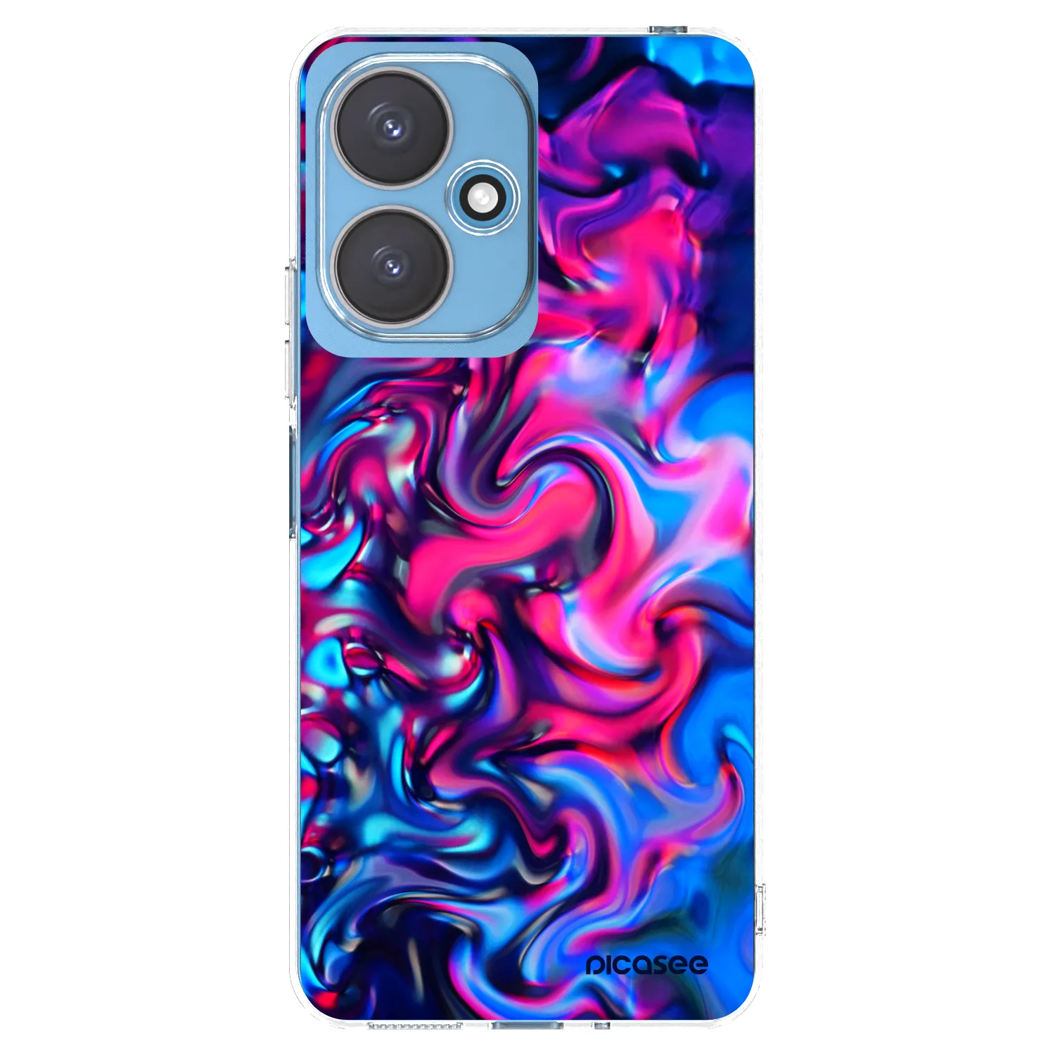 Picasee silikonový průhledný obal pro Xiaomi Redmi 13C 5G - Redlight
