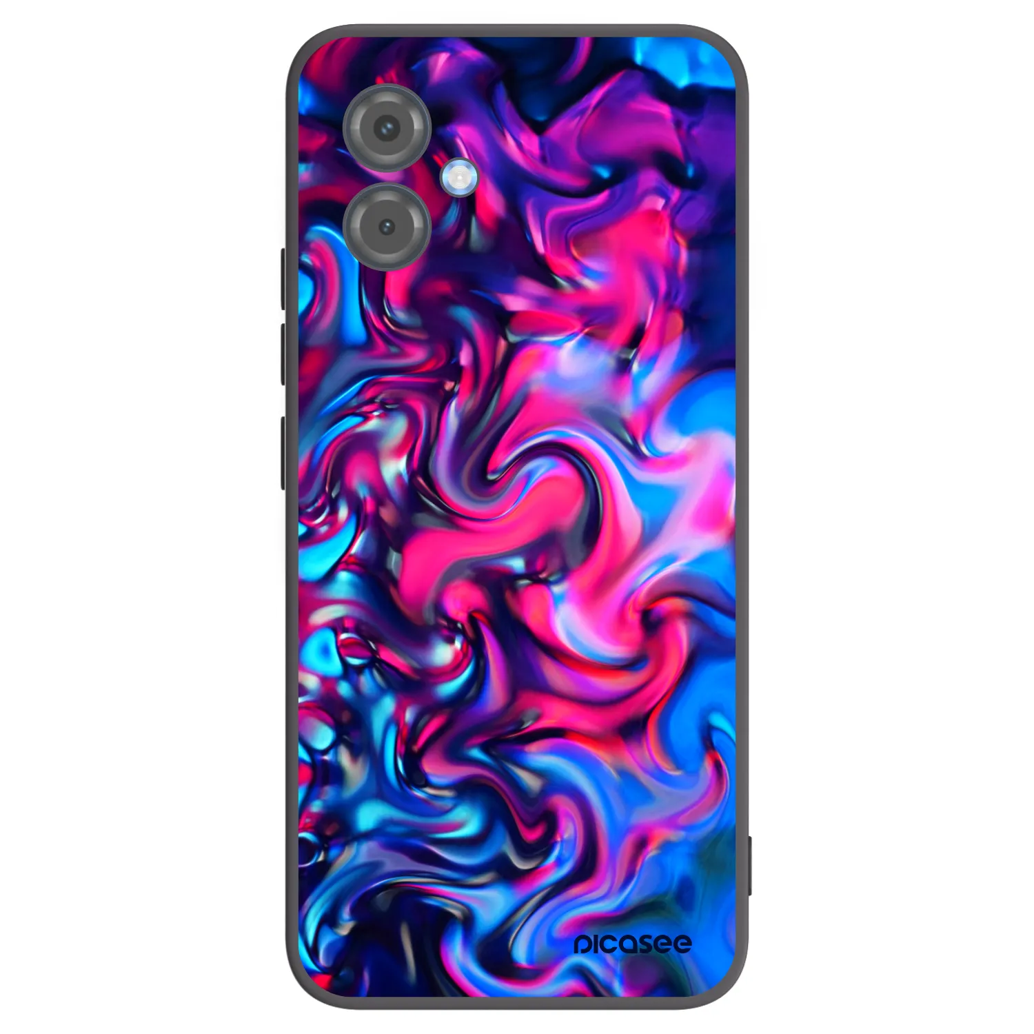 Picasee silikonový černý obal pro Motorola Moto G14 - Redlight