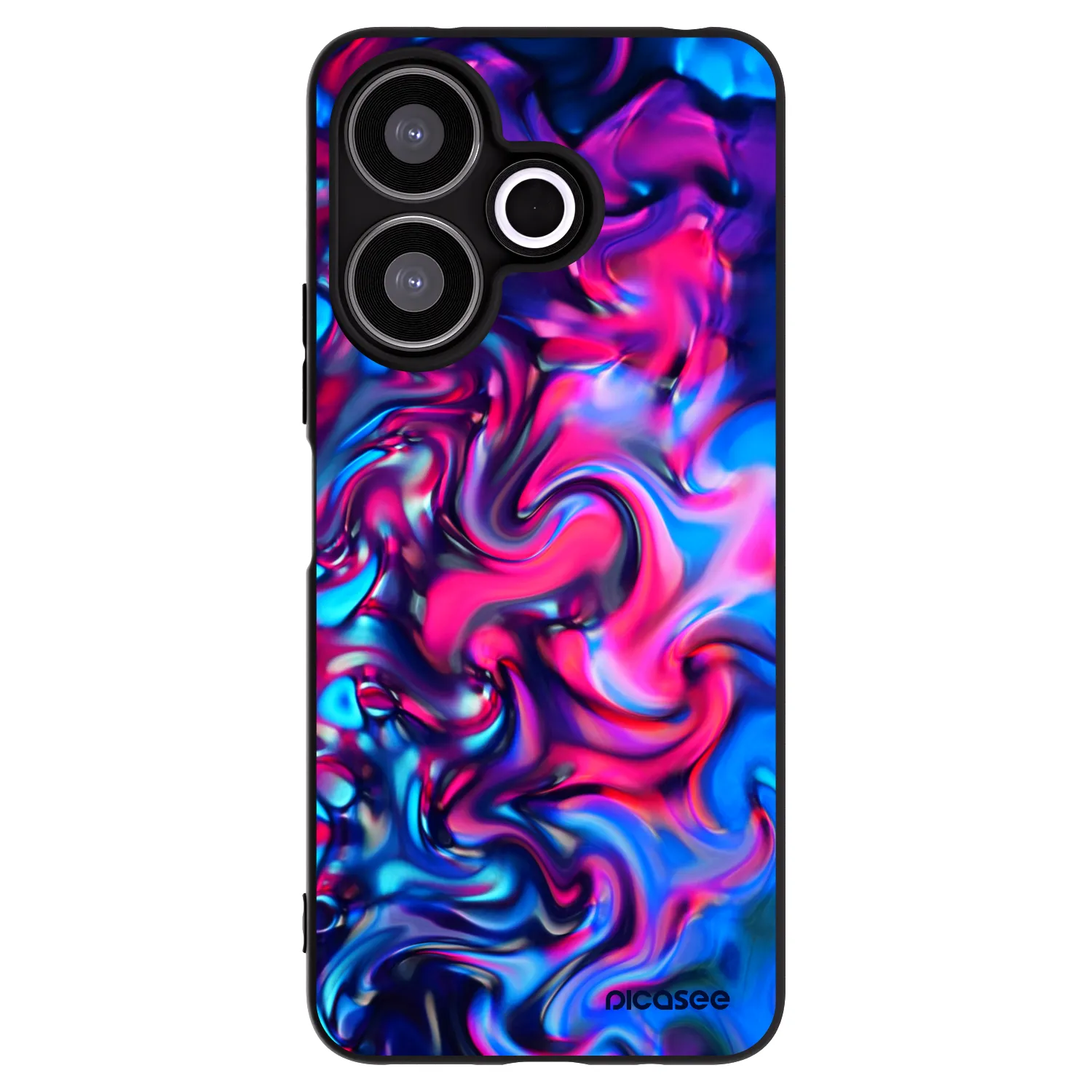 Picasee silikonový černý obal pro Xiaomi Redmi 13 4G - Redlight