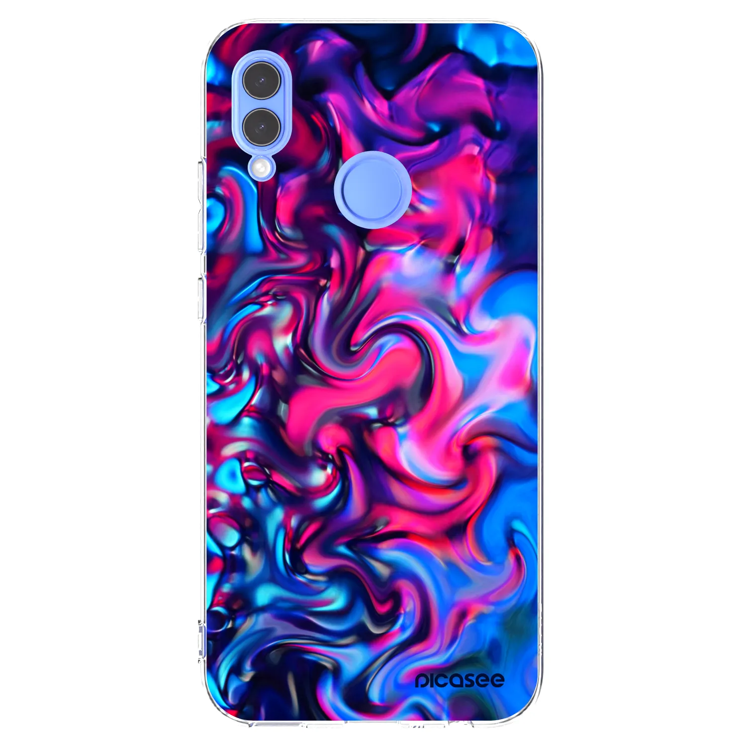Picasee silikonový průhledný obal pro Huawei P Smart 2019 - Redlight