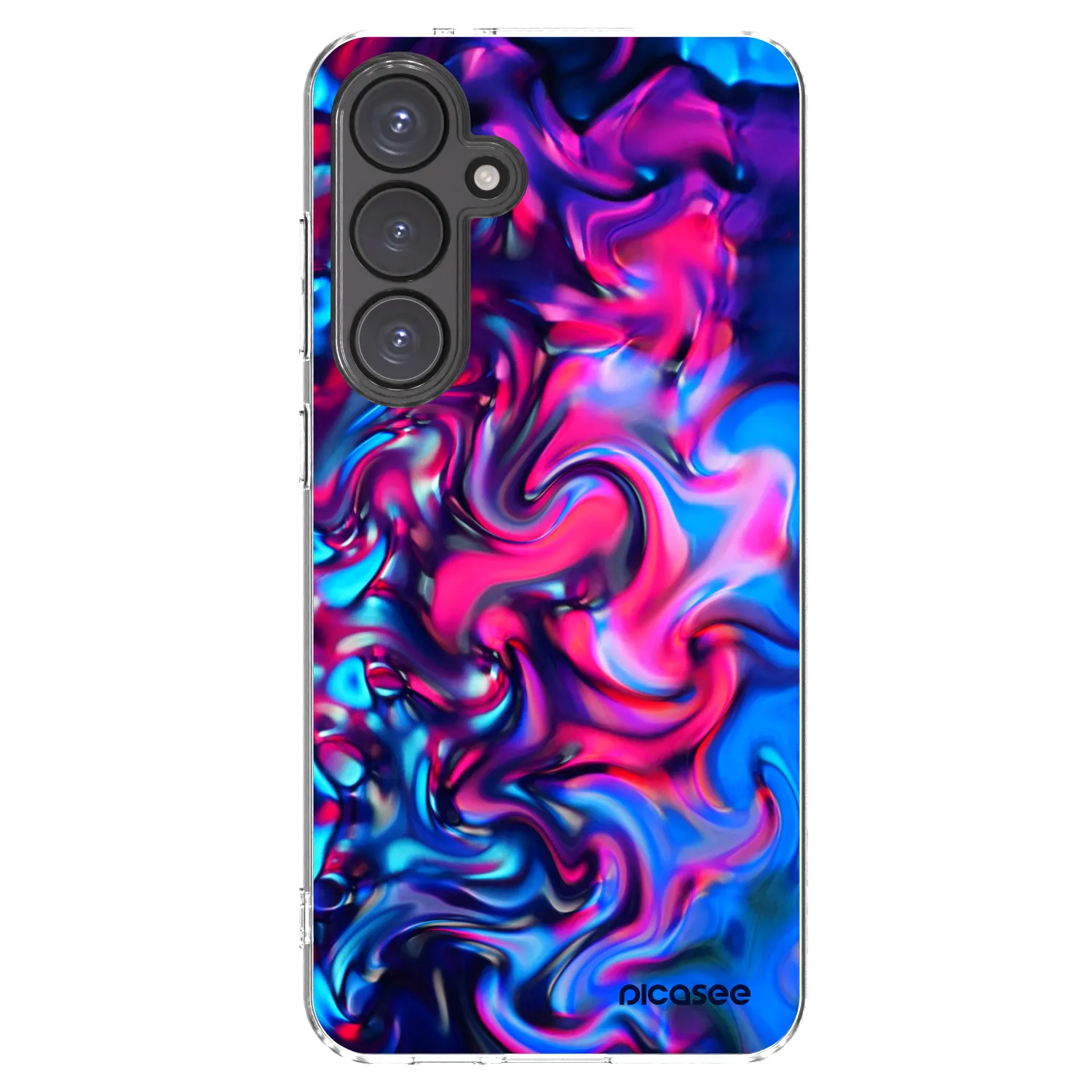 Picasee silikonový průhledný obal pro Samsung Galaxy S24 FE S721B - Redlight