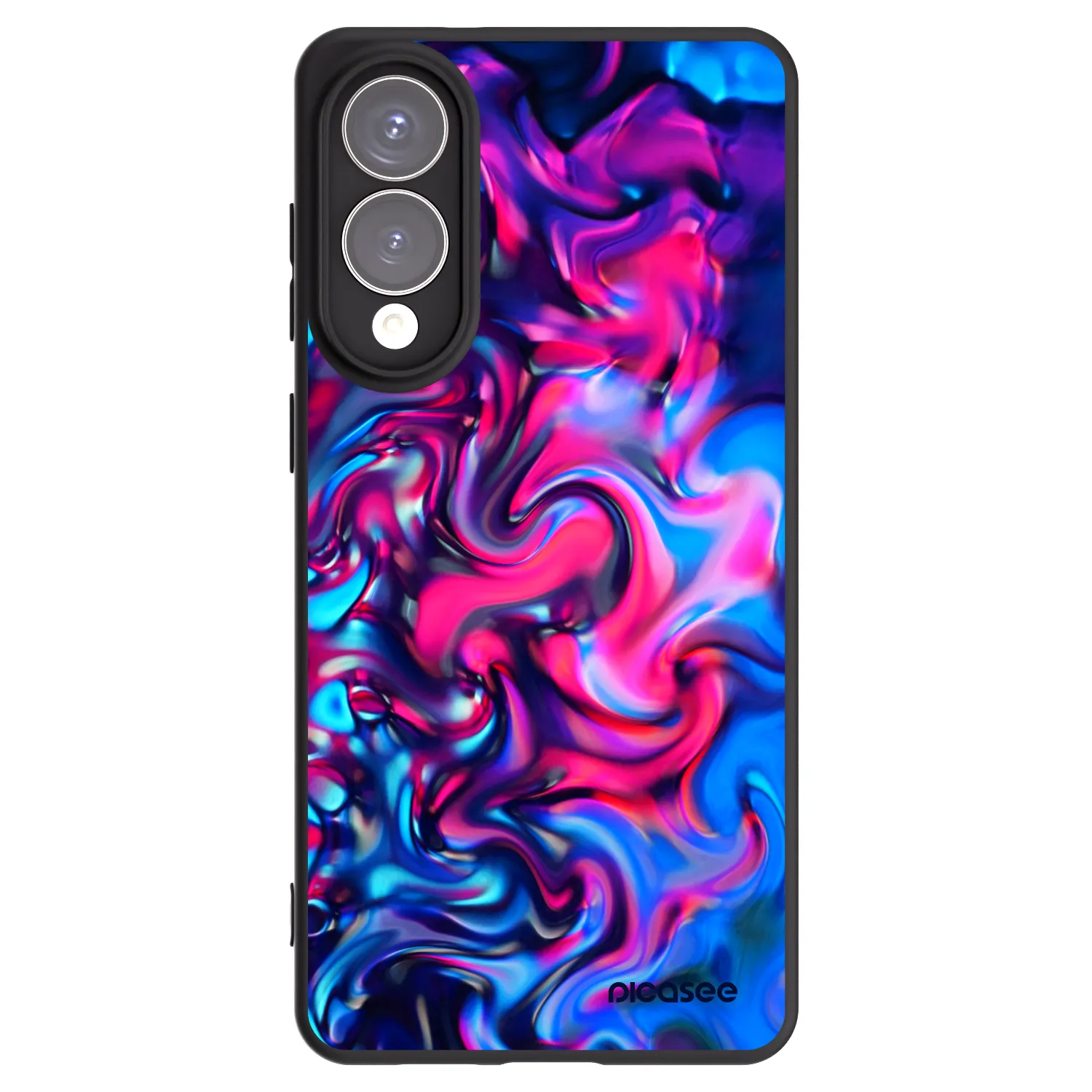 Picasee silikonový černý obal pro Samsung Galaxy S25 Edge 5G - Redlight