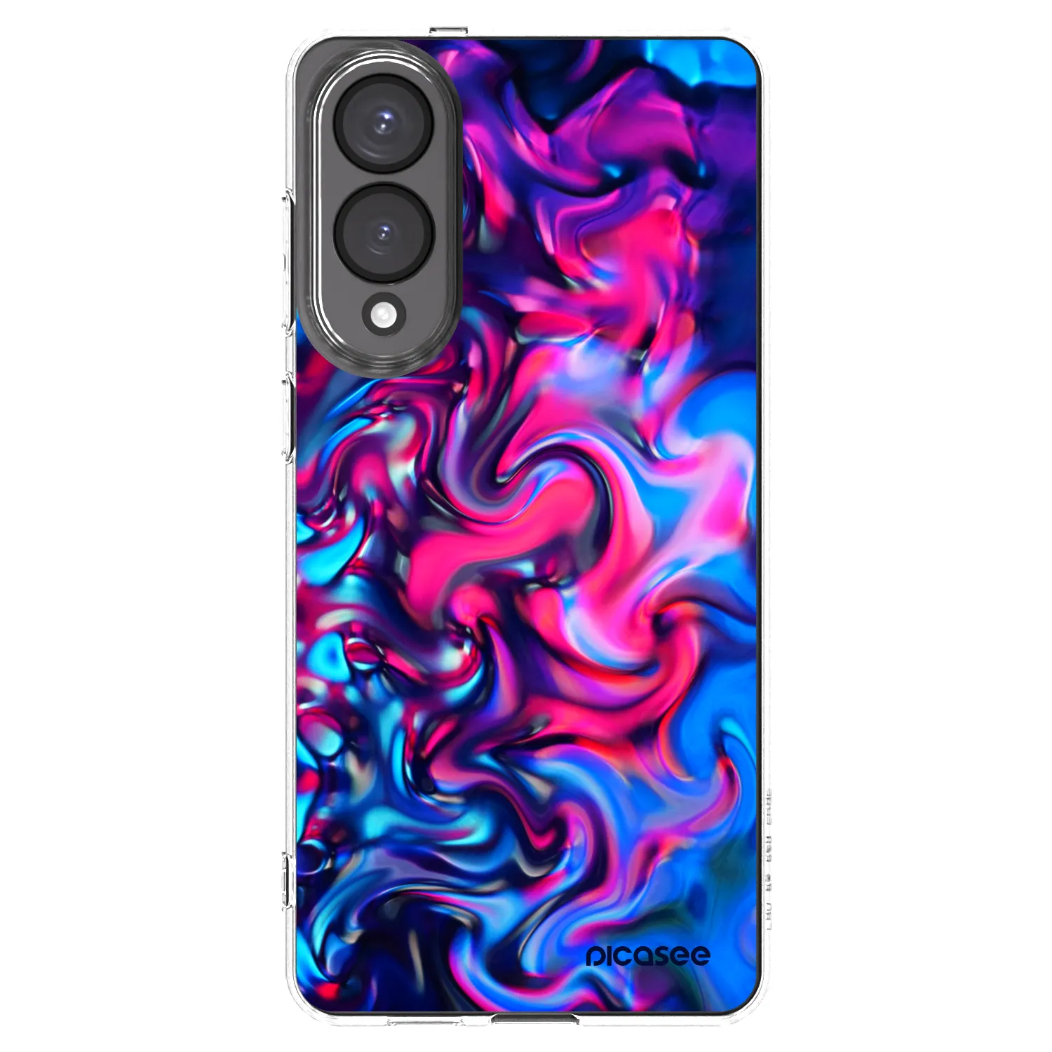 Picasee silikonový průhledný obal pro Samsung Galaxy S25 Edge 5G - Redlight