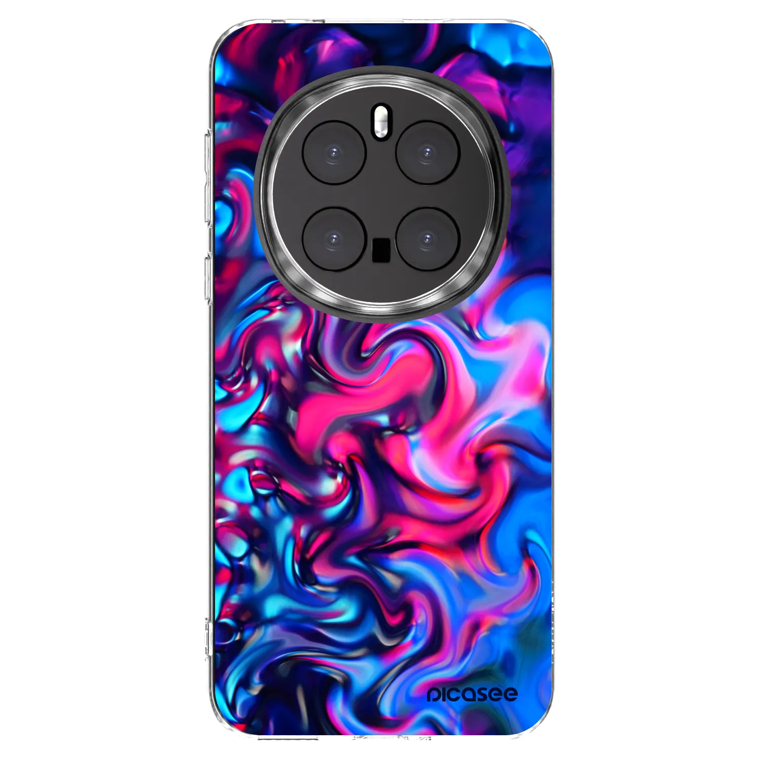 Picasee silikonový průhledný obal pro Honor Magic7 Pro 5G - Redlight