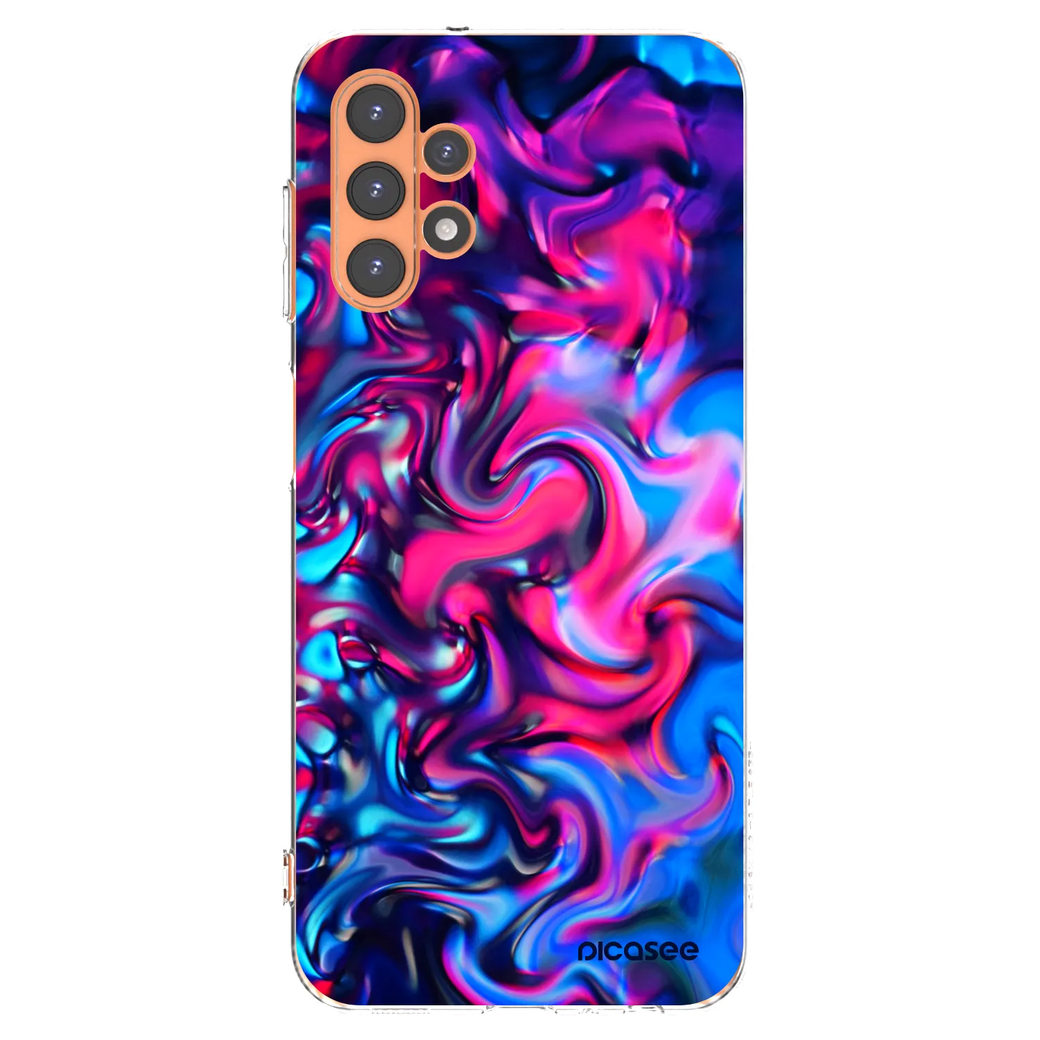 Picasee silikonový průhledný obal pro Samsung Galaxy A13 5G - Redlight