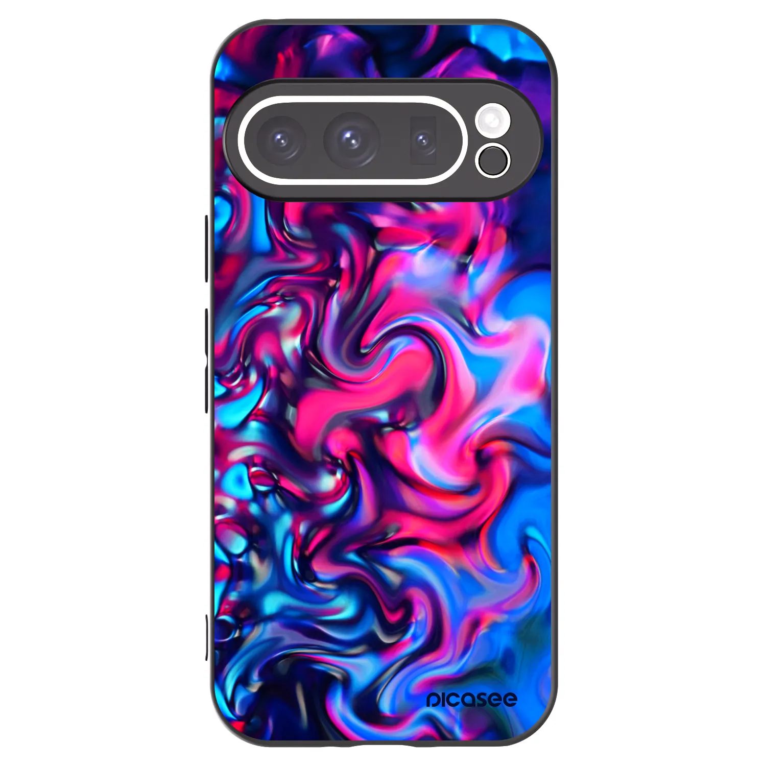 Picasee silikonový černý obal pro Google Pixel 9 Pro XL - Redlight