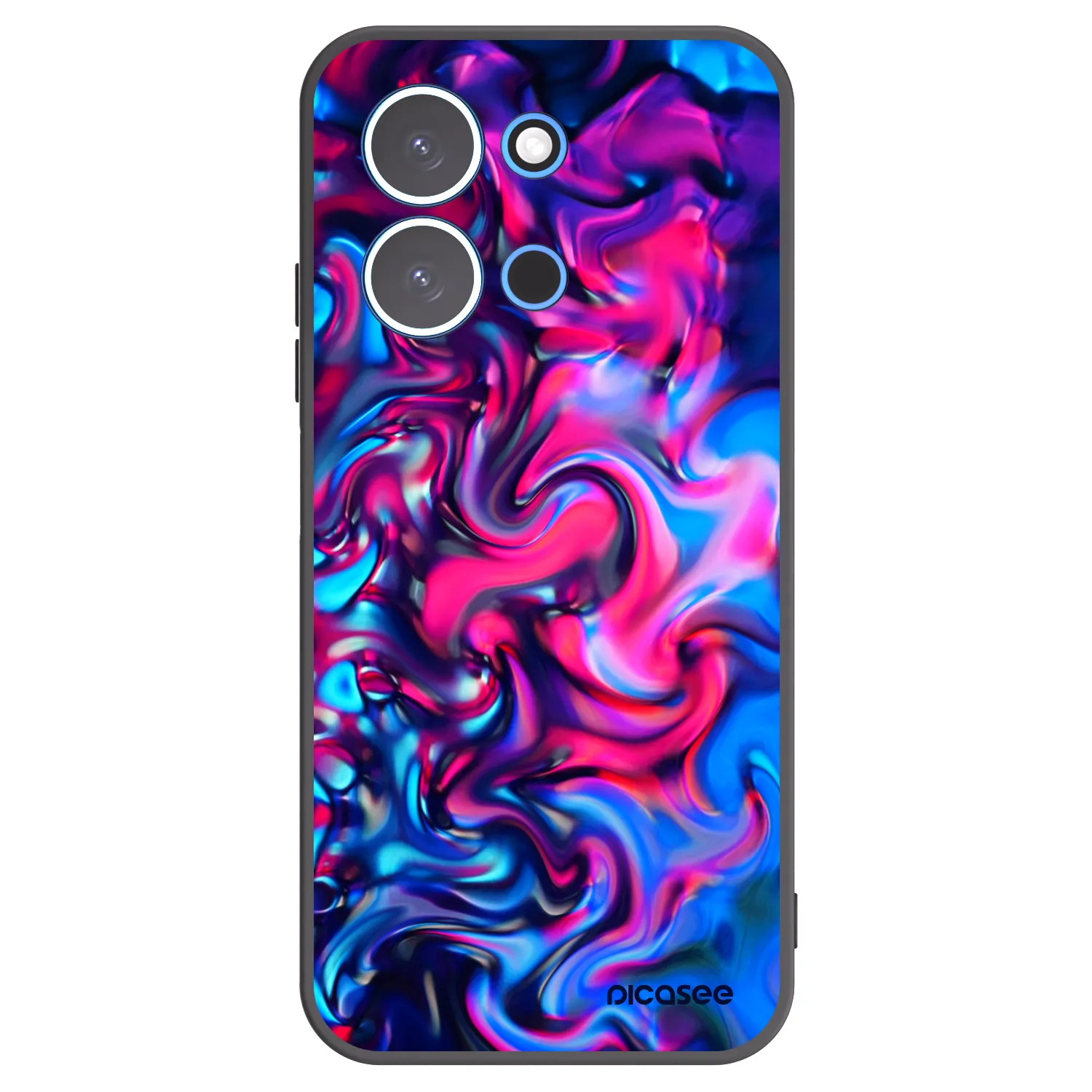 Picasee silikonový černý obal pro Xiaomi Redmi 15C 4G - Redlight