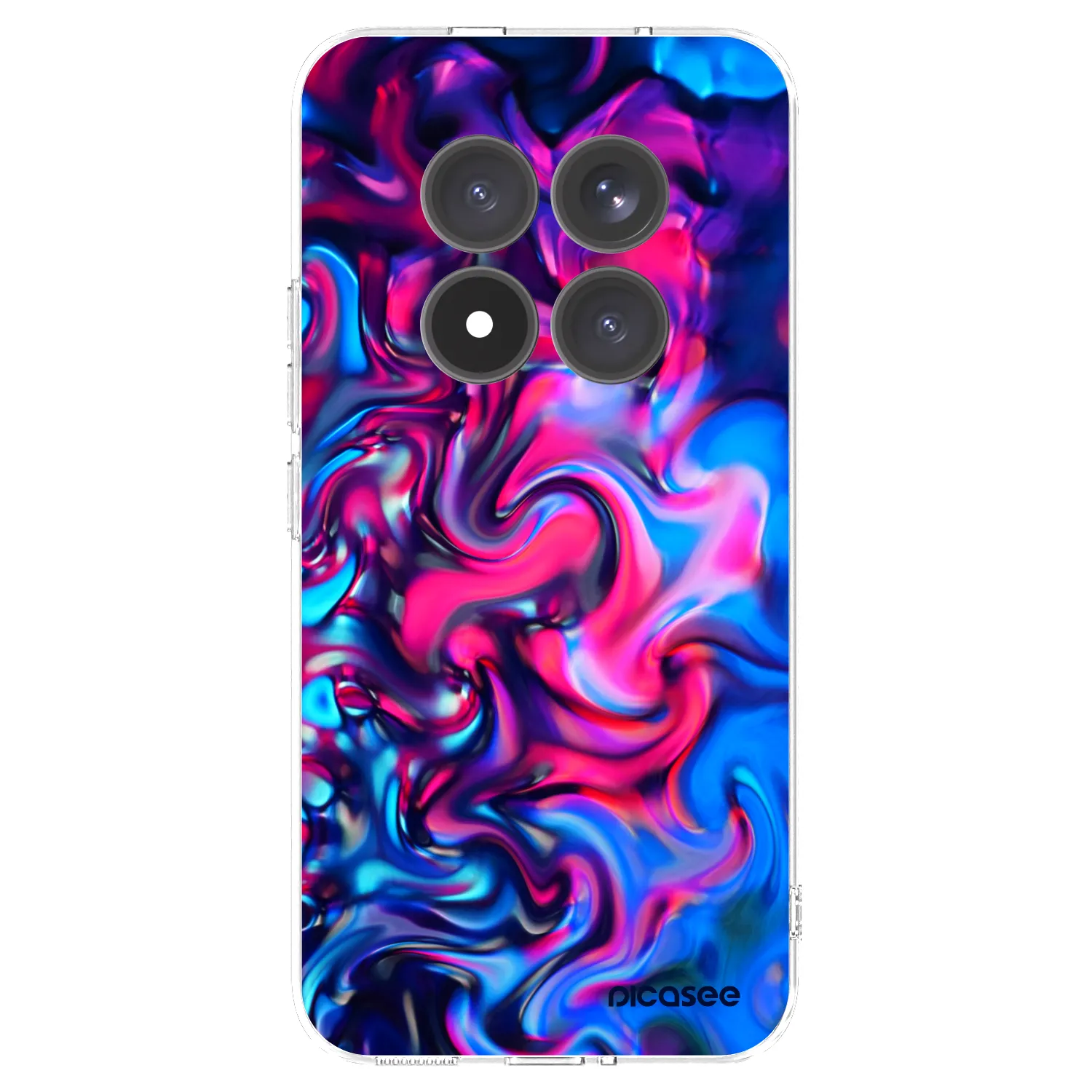 Picasee silikonový průhledný obal pro Xiaomi Redmi Note 15 Pro+ - Redlight