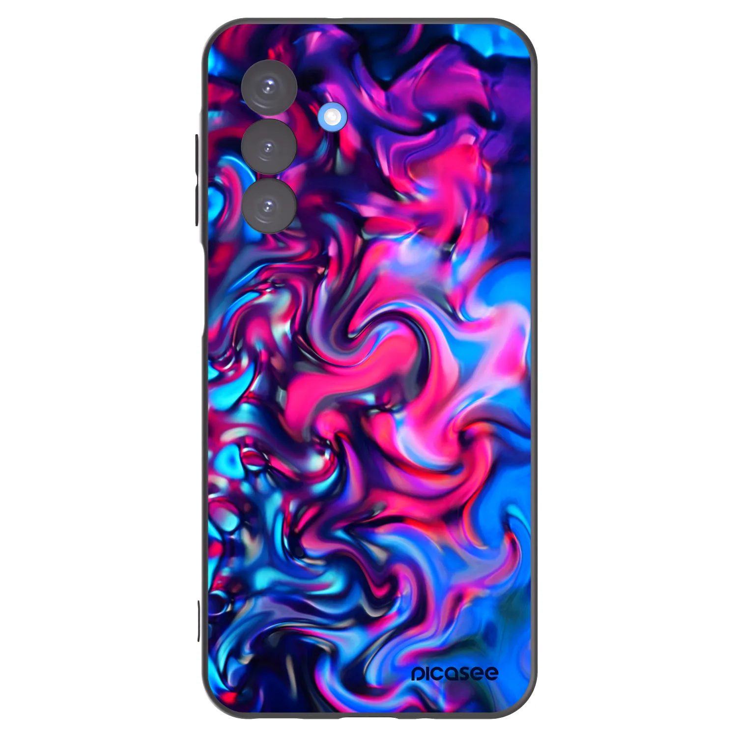 Picasee silikonový černý obal pro Samsung Galaxy A17 5G - Redlight