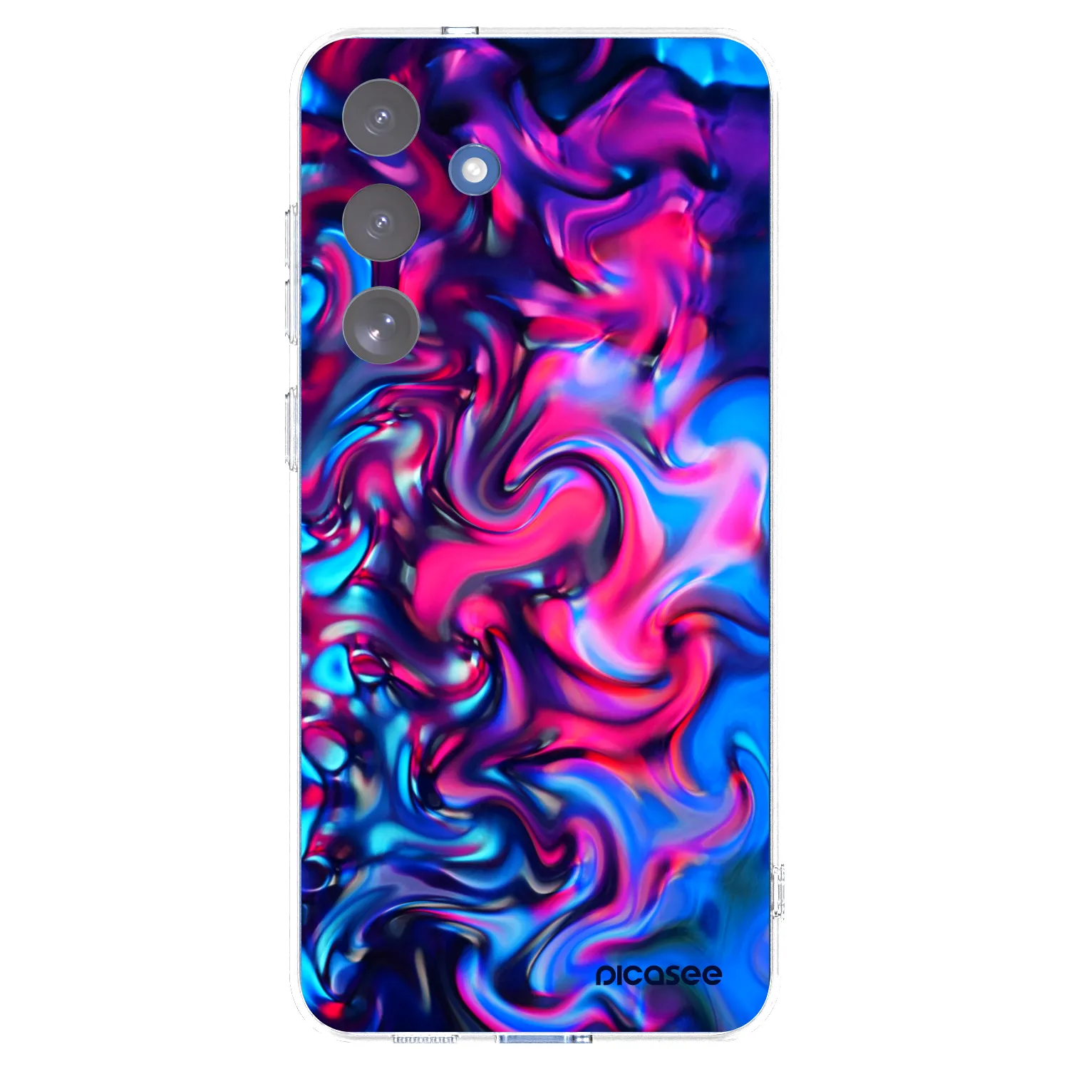 Picasee silikonový průhledný obal pro Samsung Galaxy S25 FE 5G - Redlight