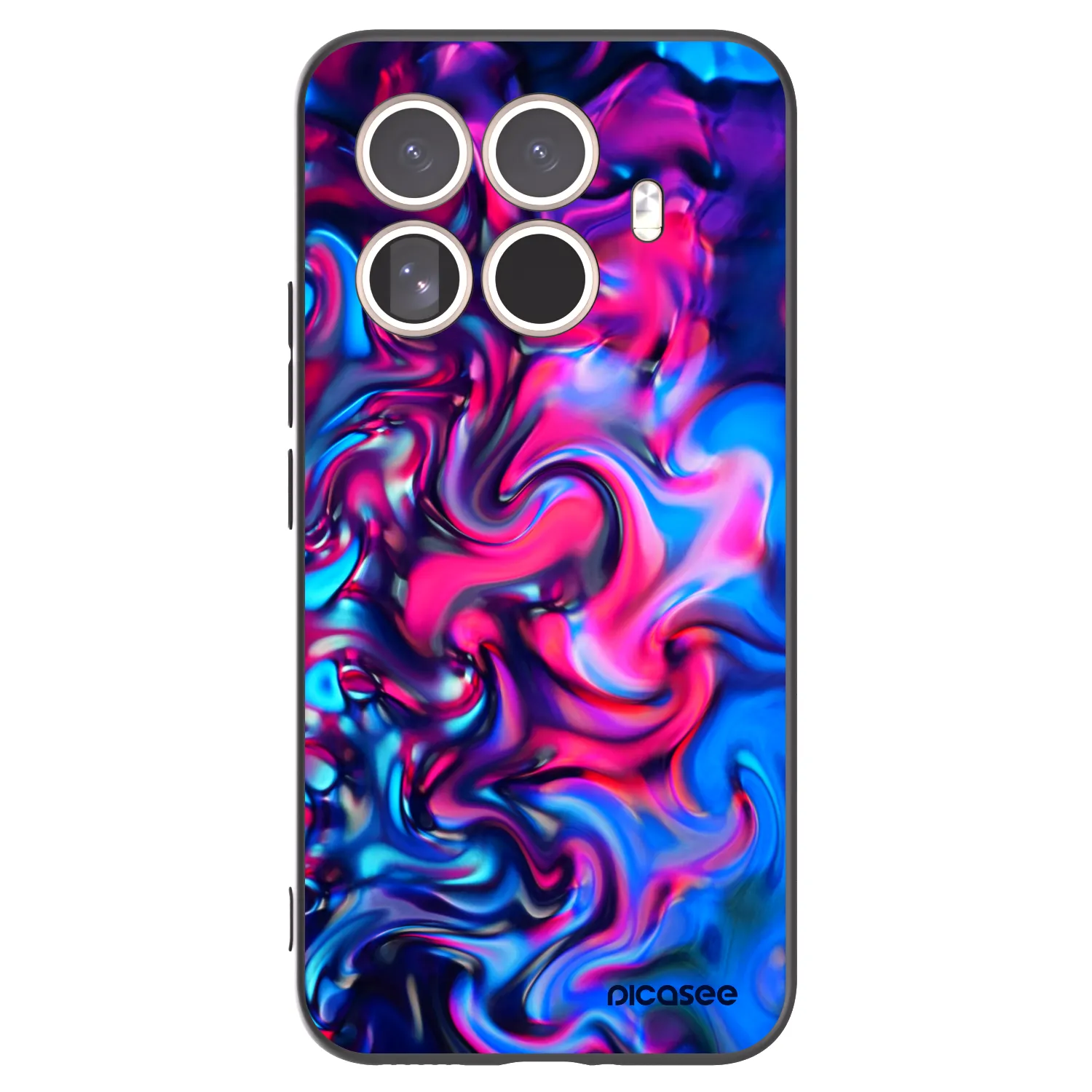 Picasee silikonový černý obal pro Xiaomi 15T Pro - Redlight